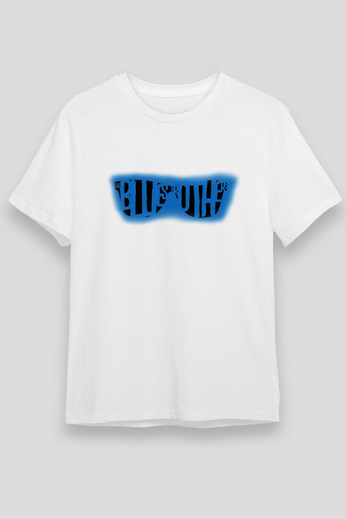 Blues Brothers Beyaz Unisex Tişört T-Shirt