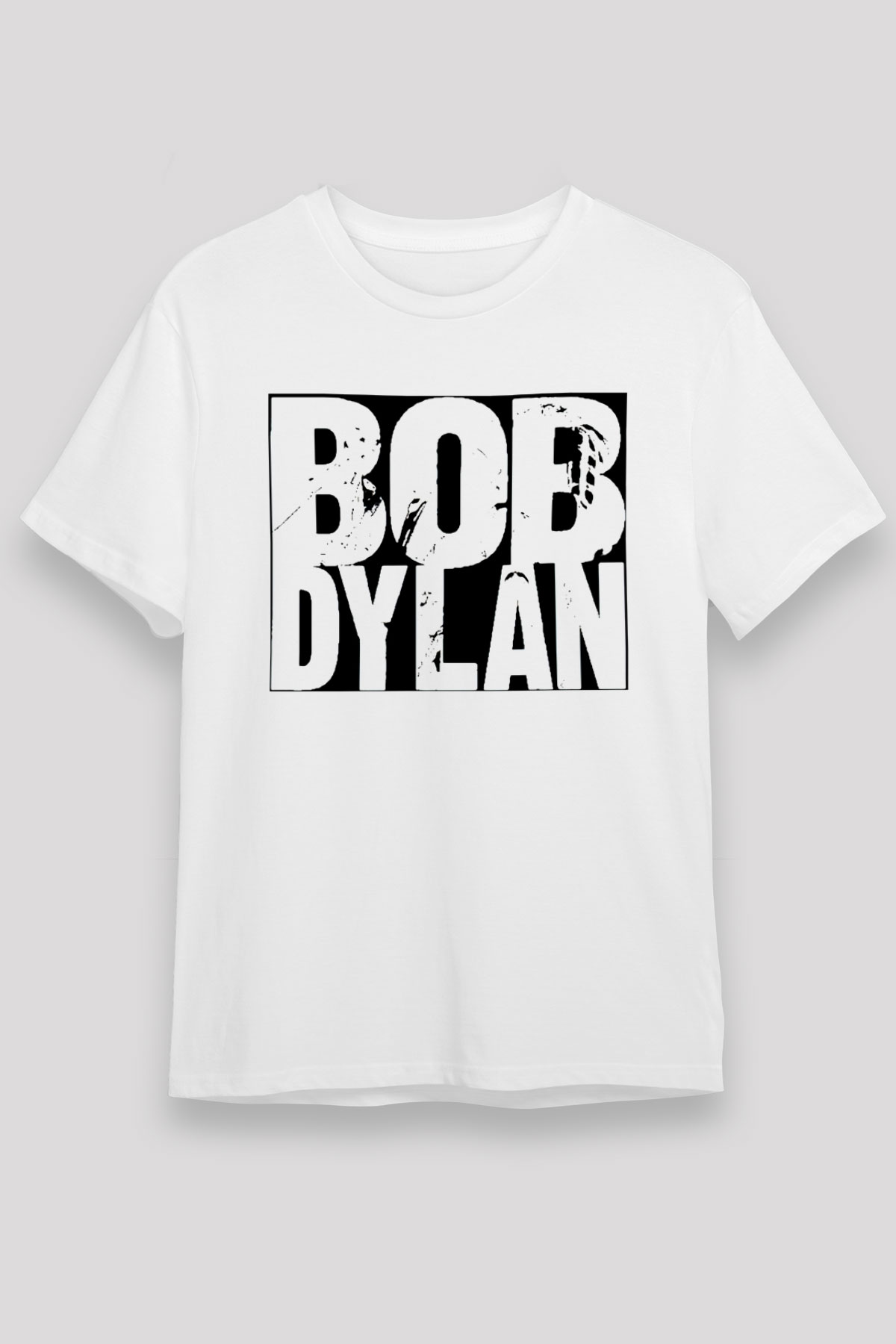 Bob Dylan Siyah Unisex Tişört T-Shirt - TişörtFabrikası