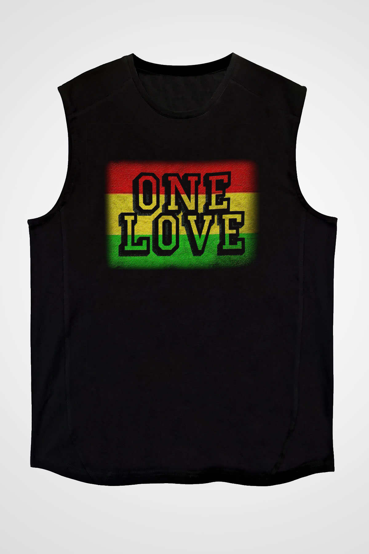 Bob Marley Siyah Unisex Kolsuz Tişört