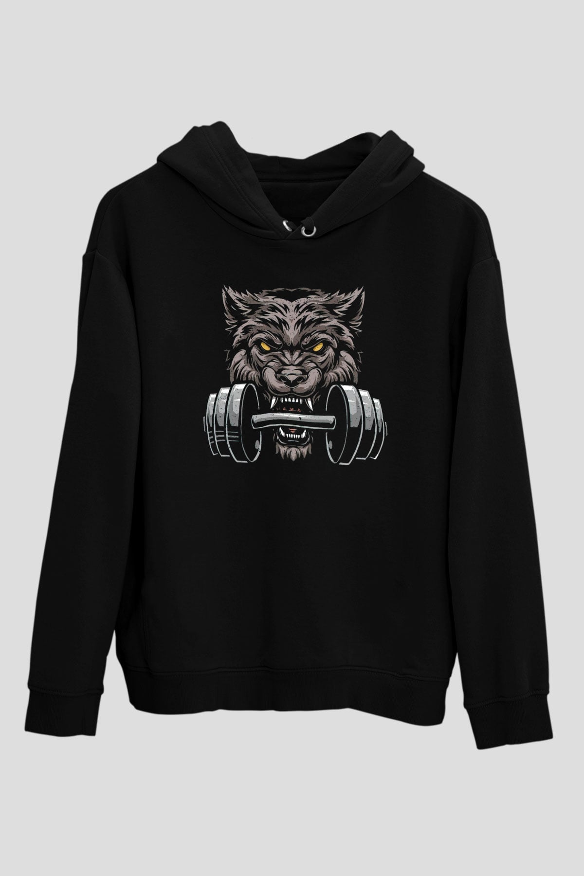 Bodybuilding KurtSiyah  Unisex Hoodie