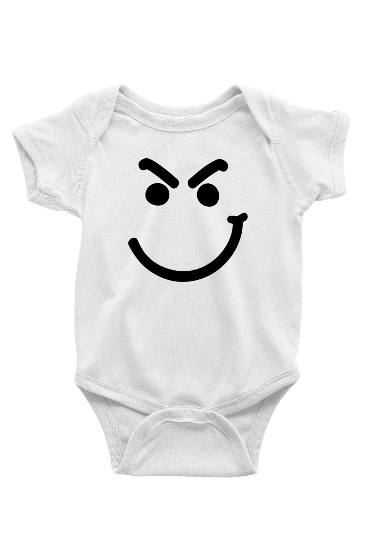 Bon Jovi Baskılı Beyaz Unisex Bebek Body - Zıbın