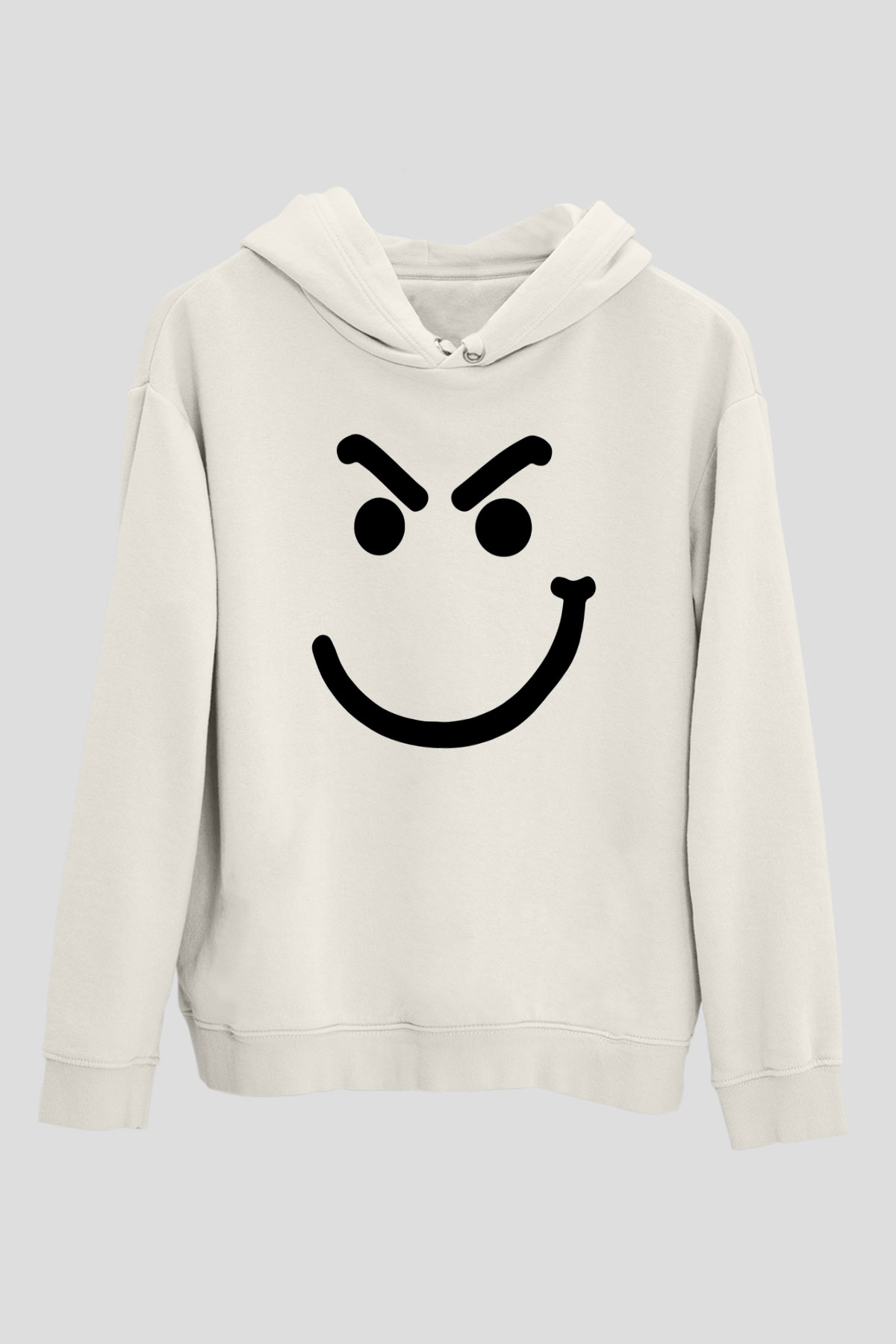 Bon Jovi Beyaz Unisex Kapşonlu Sweatshirt