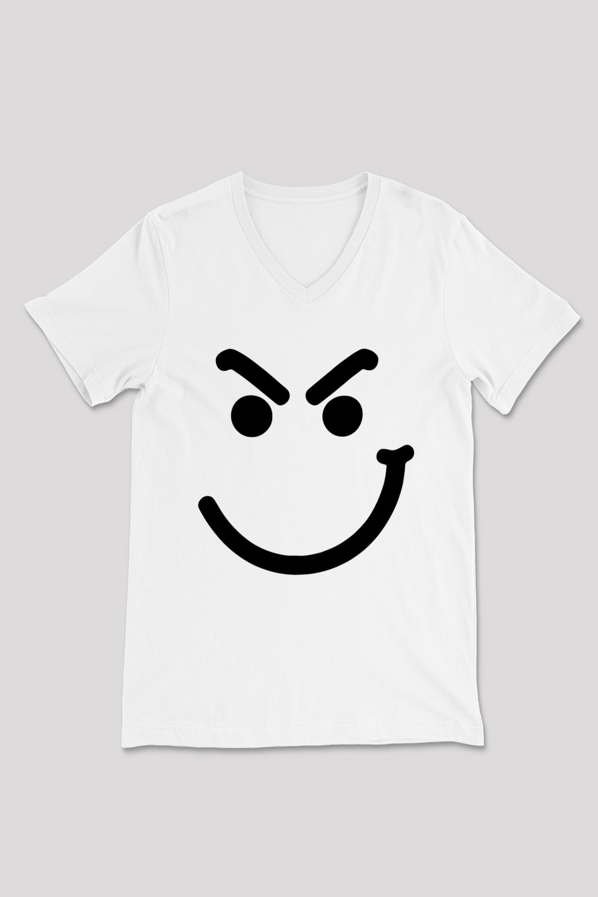 Bon Jovi Beyaz Unisex V Yaka Tişört T-Shirt