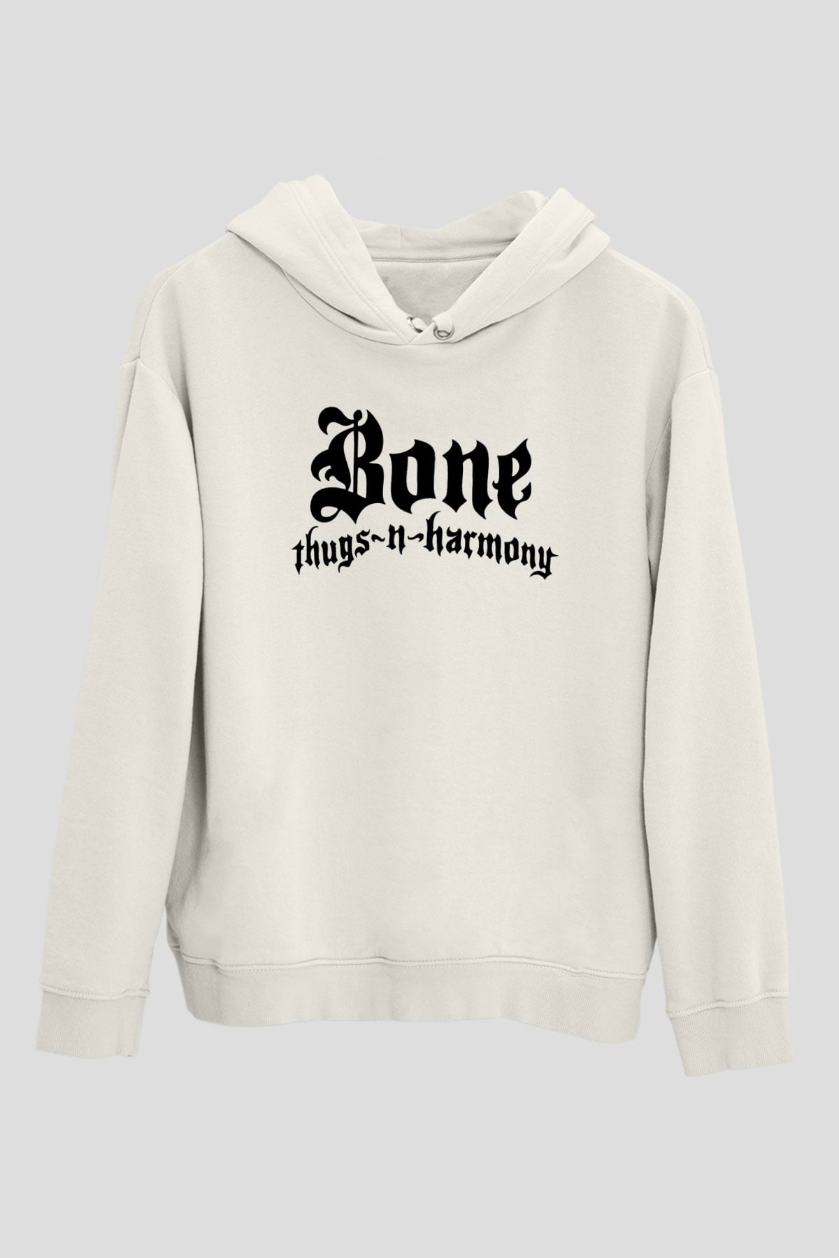 Bone Thugs-n-Harmony Beyaz Unisex Kapşonlu Sweatshirt