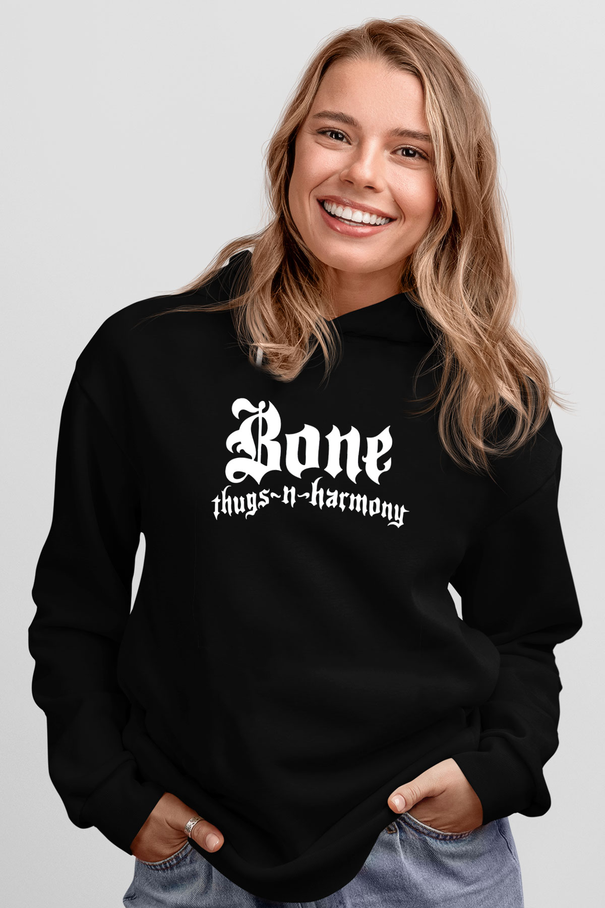 Bone Thugs-n-Harmony Siyah Unisex Hoodie
