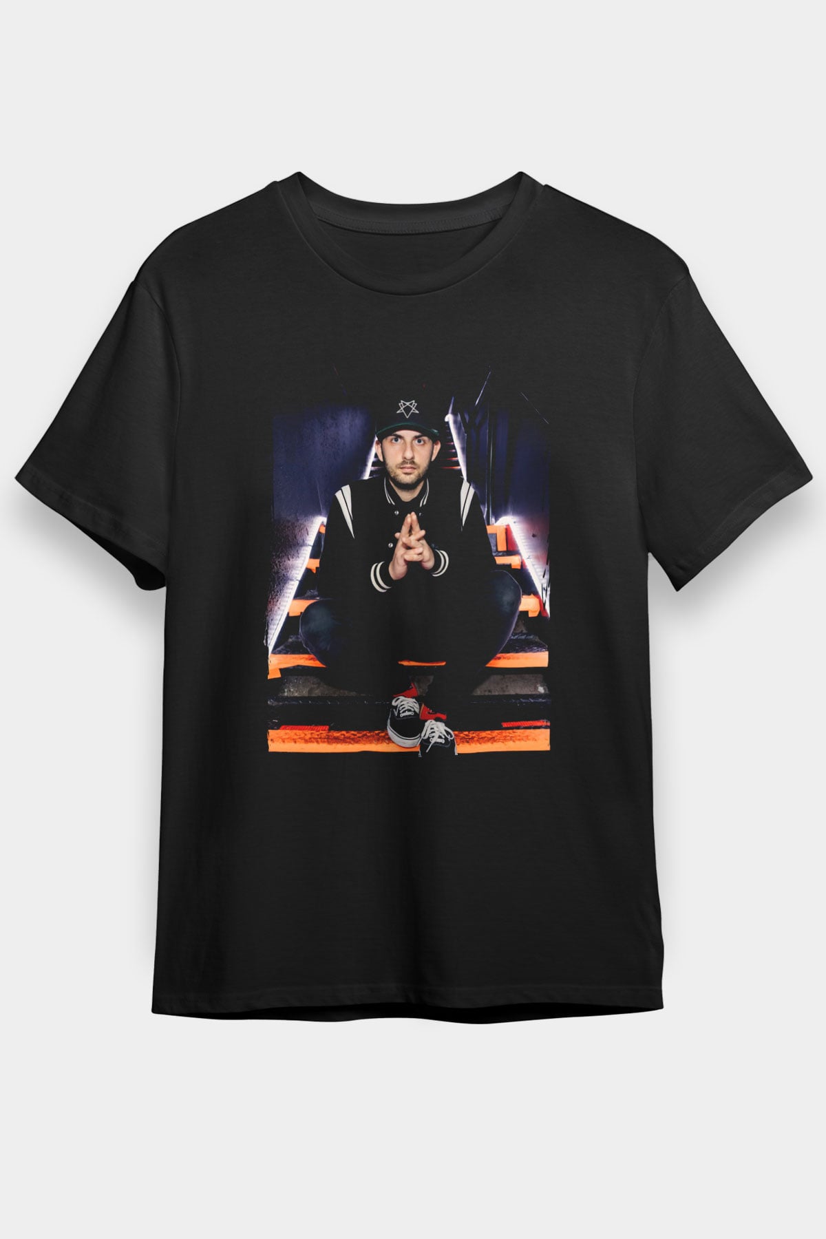 Borgore Siyah Unisex Tişört T-Shirt - TişörtFabrikası