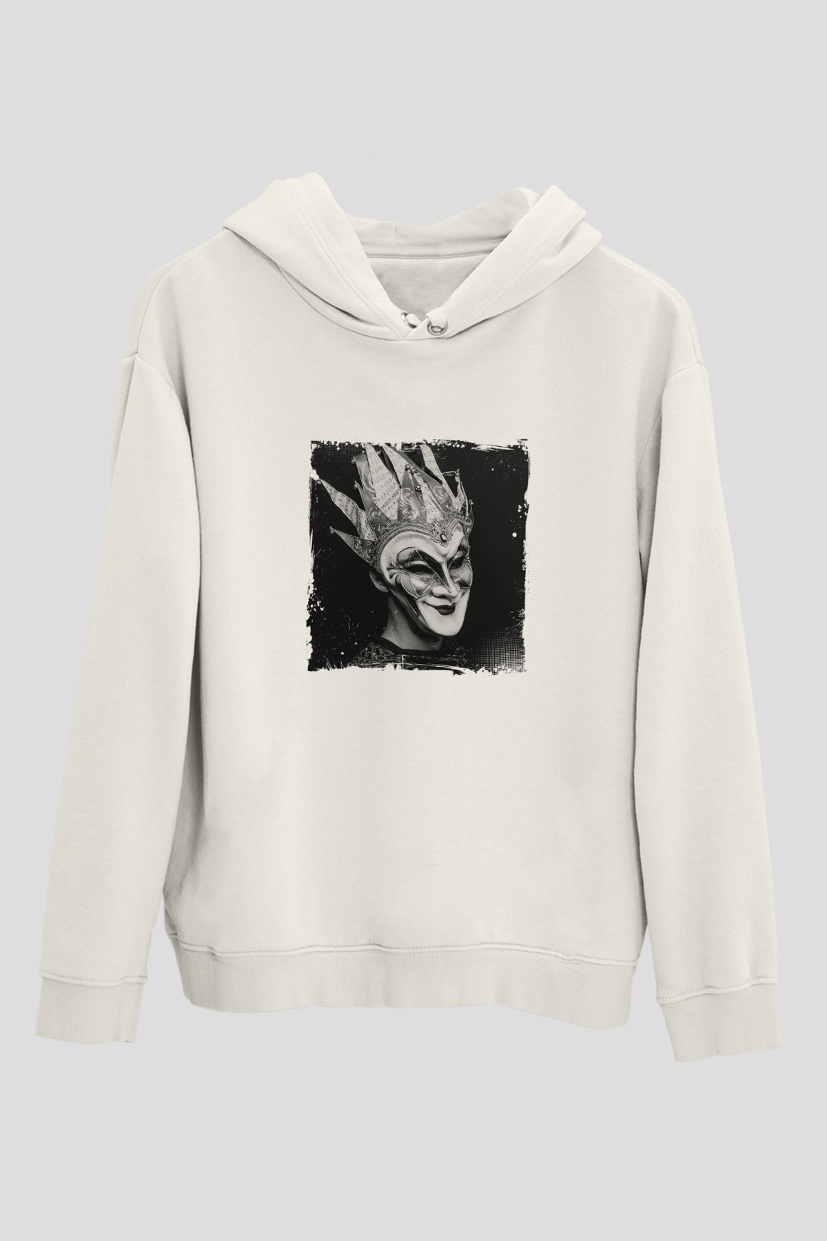 Boris BrejchaBaskılı Beyaz Hoodie