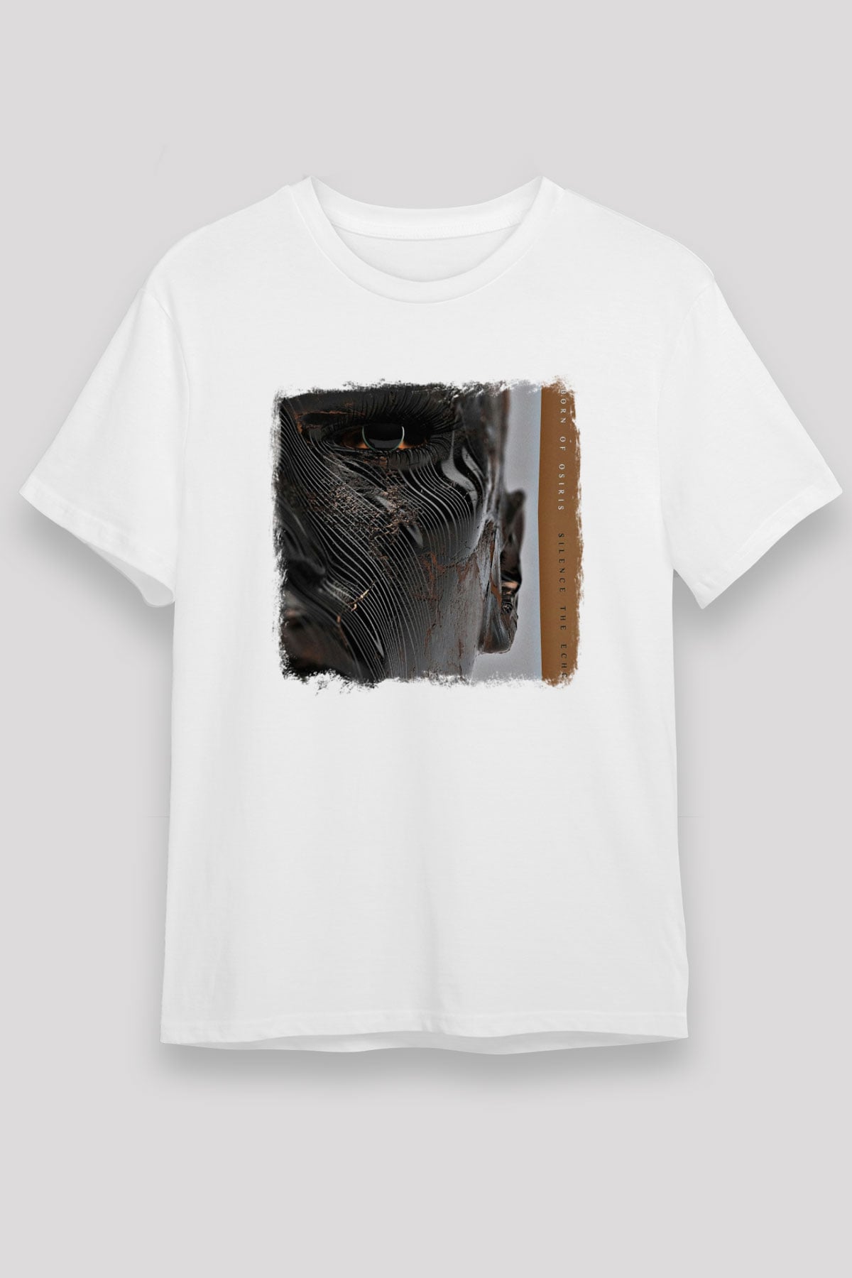 Born Of Osiris Baskılı Unisex Beyaz Tişört