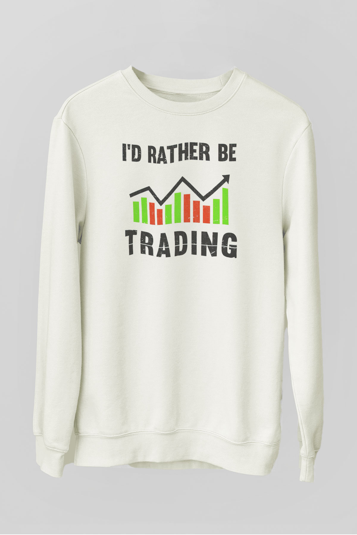 Borsacı Beyaz Unisex Sweatshirt