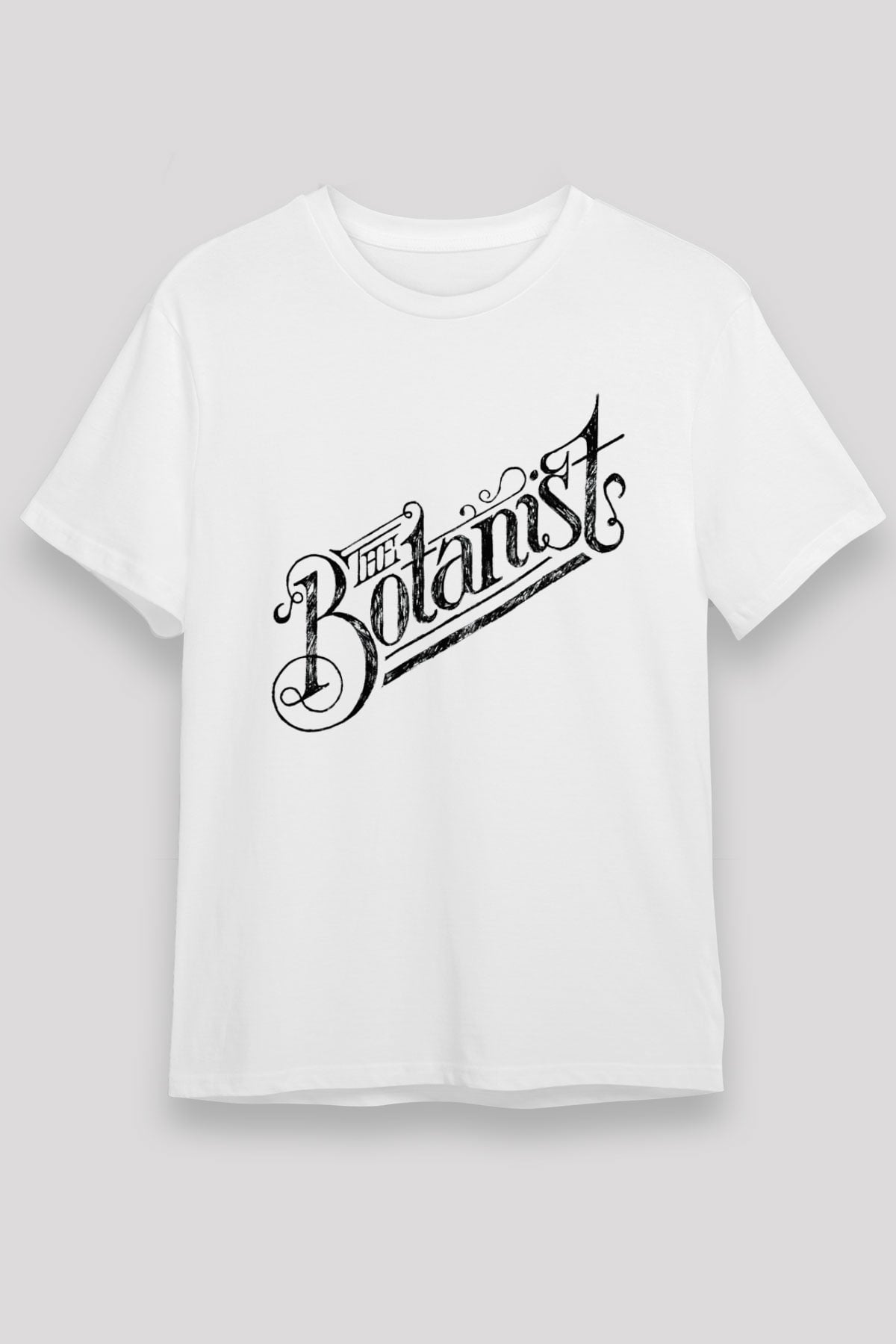 Botanikçi Beyaz Unisex Tişört T-Shirt - TişörtFabrikası