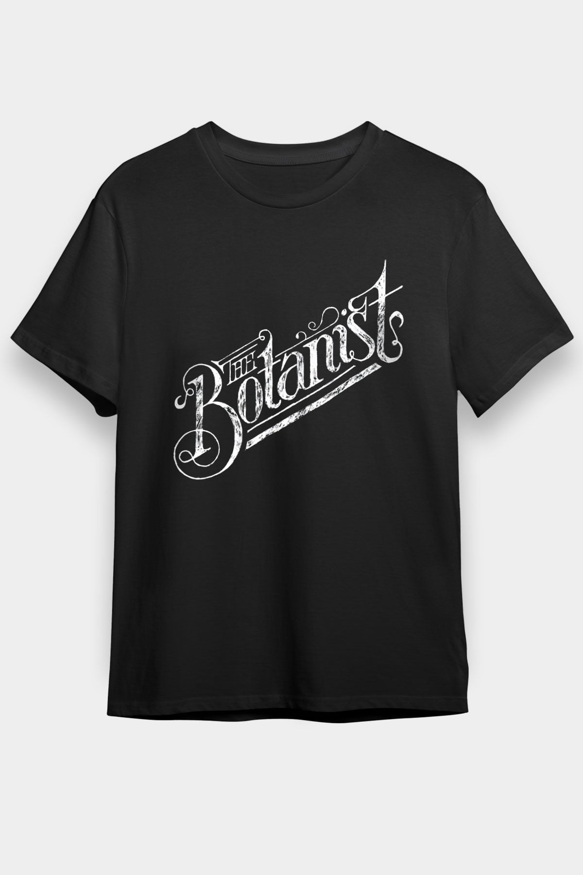 Botanikçi Siyah Unisex Tişört T-Shirt - TişörtFabrikası