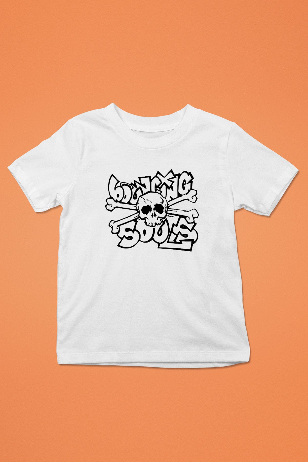 Bouncing Souls Beyaz Unisex Çocuk Tişört