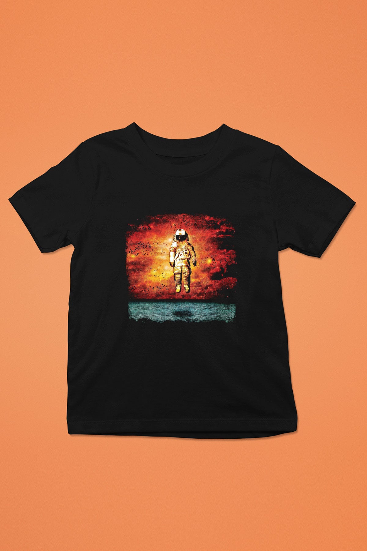 Brand New Baskılı Unisex Siyah Çocuk Tişört