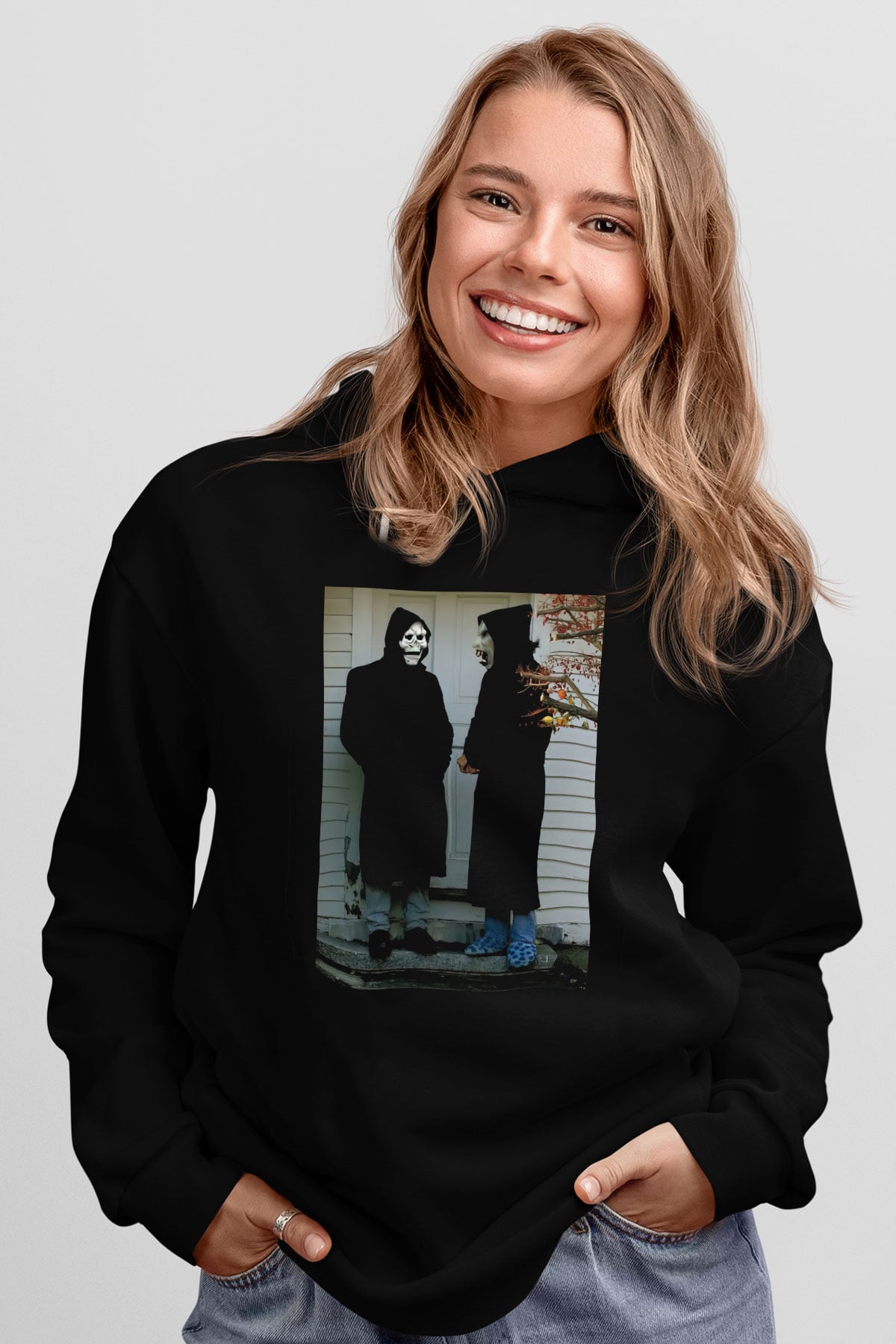 Brand New Siyah Unisex Hoodie