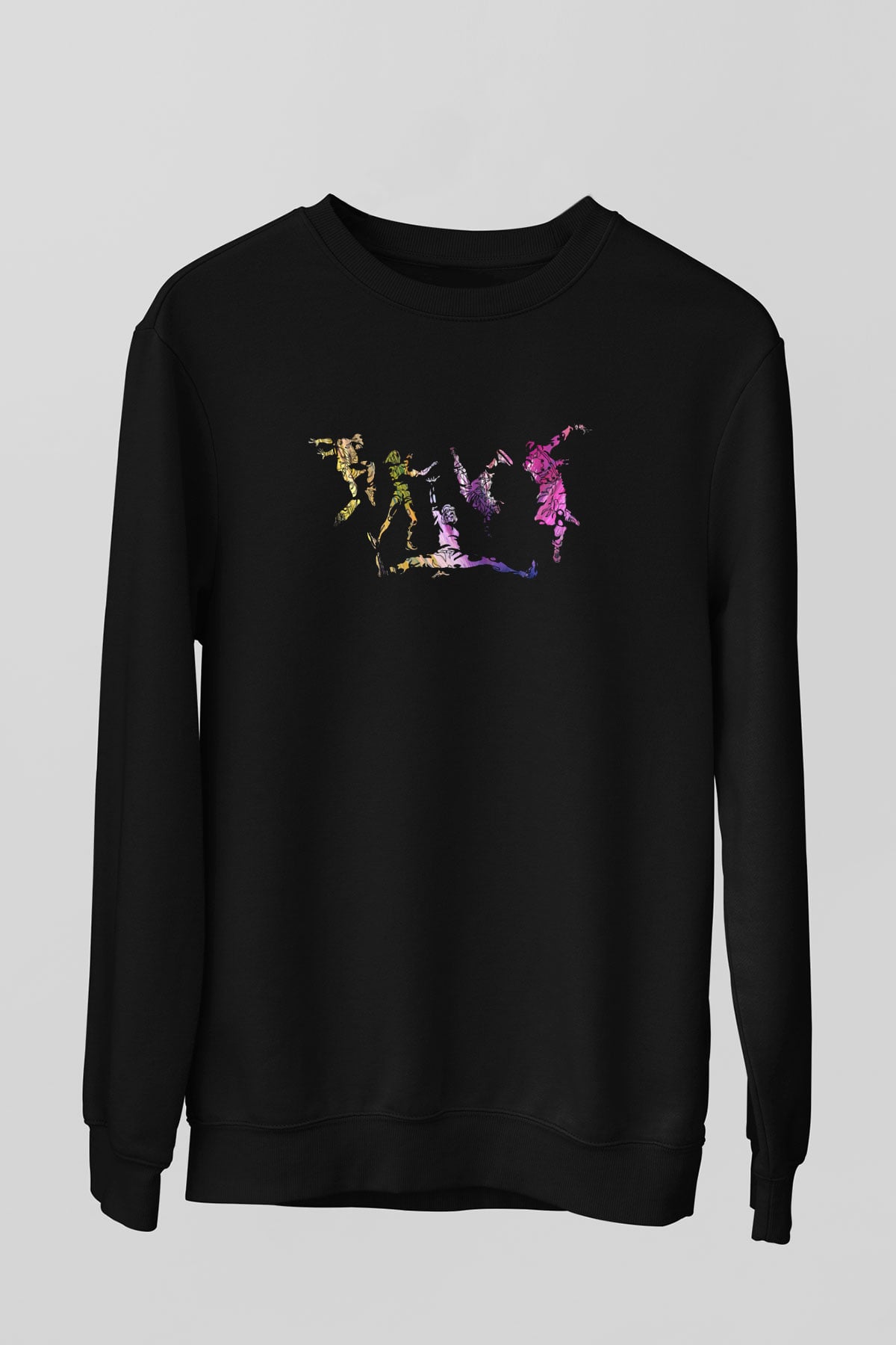 Breakdans Siyah Unisex Sweatshirt