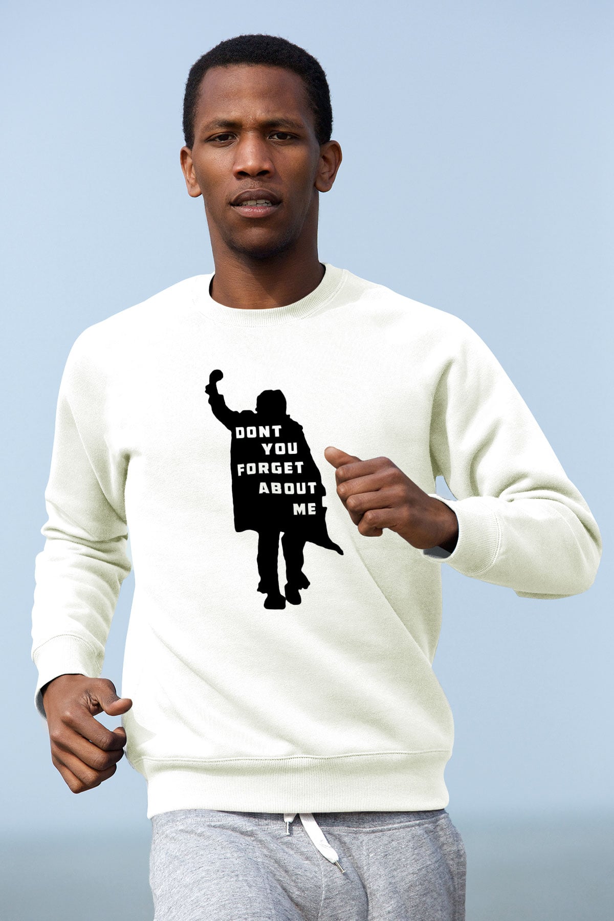 Breakfast Club Beyaz Unisex Sweatshirt