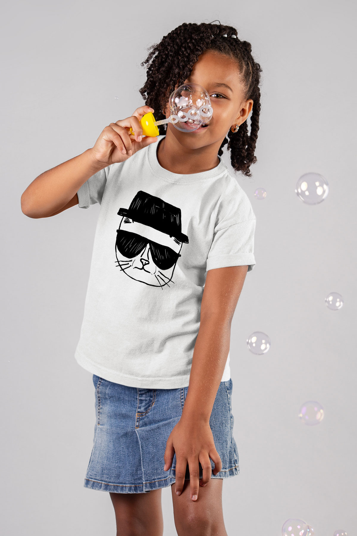 Breaking Bad Heisenberg Baskılı Beyaz Unisex Çocuk Tişört