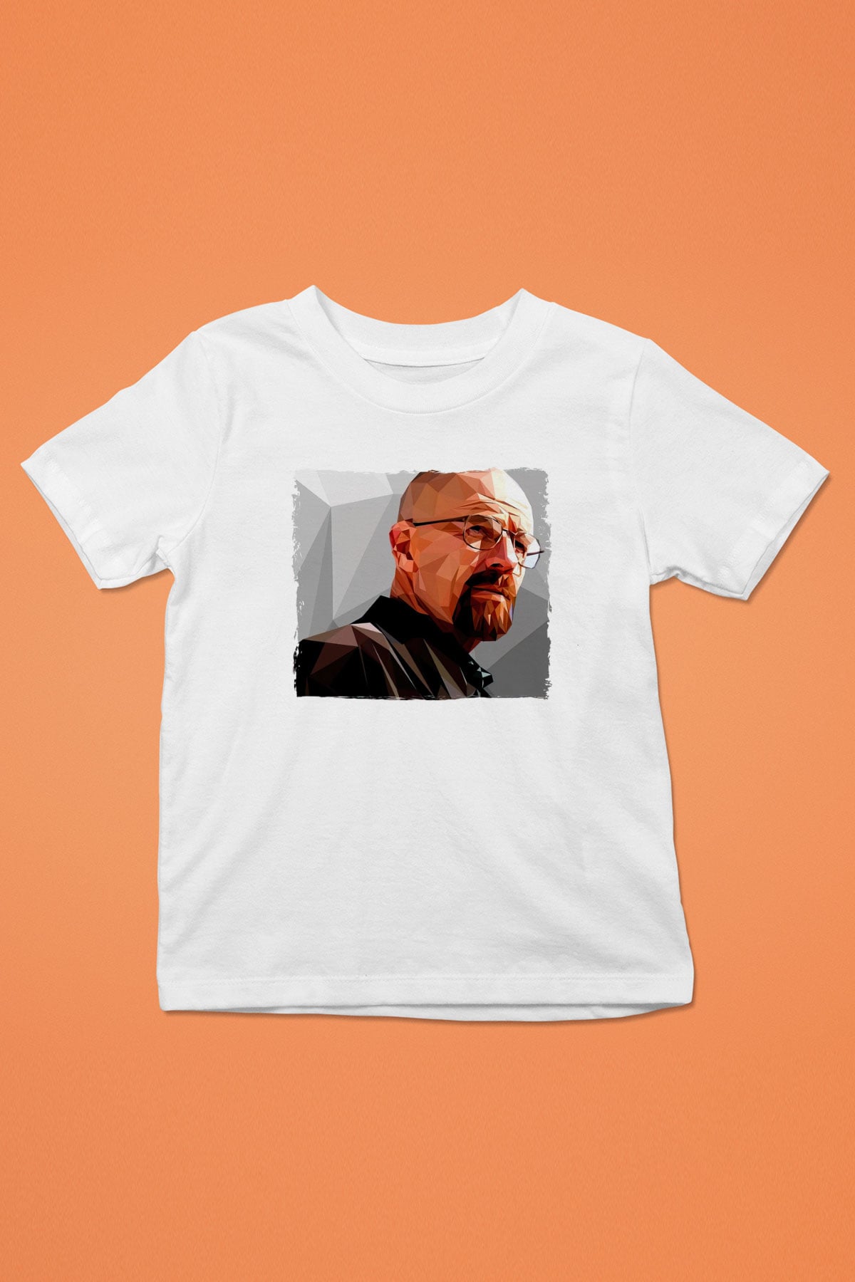 Breaking Bad Heisenberg Beyaz Unisex Çocuk Tişört