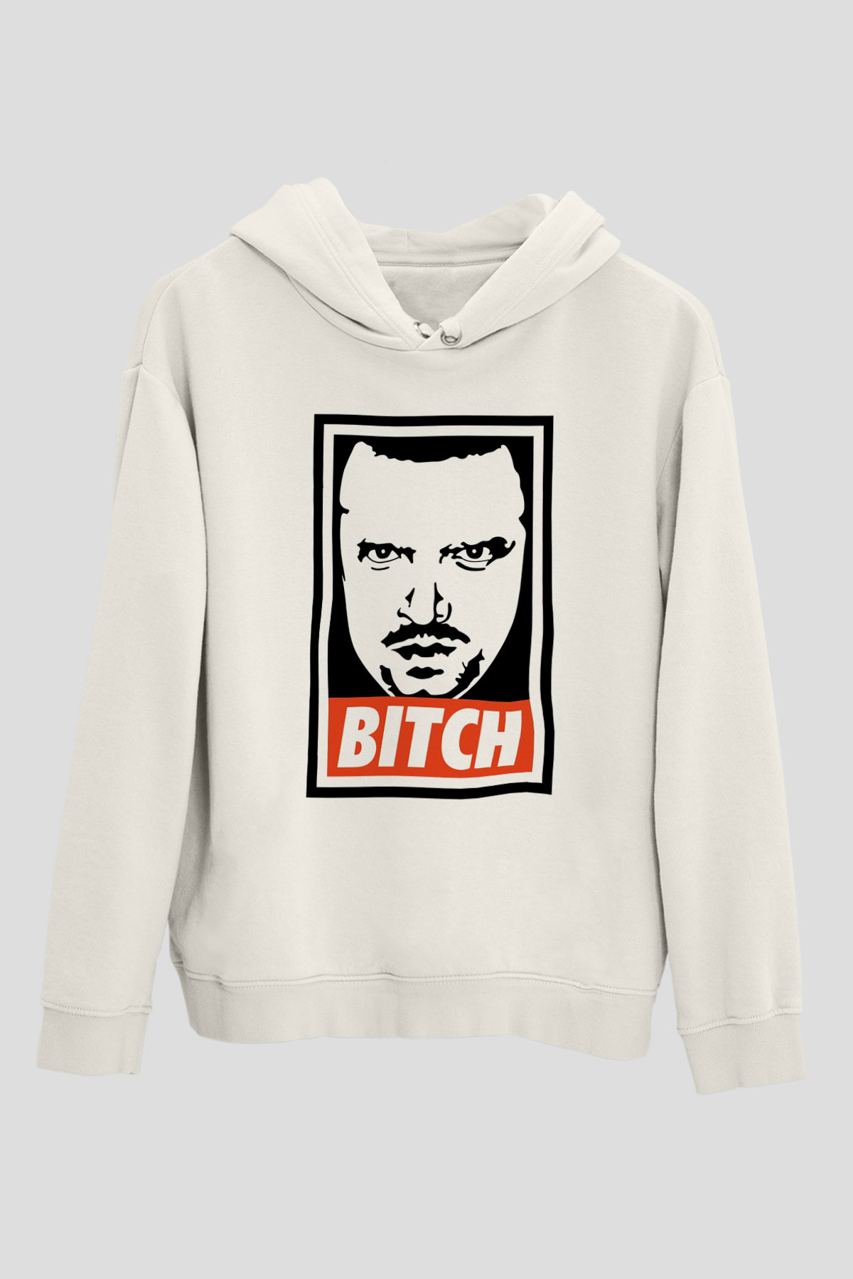 Breaking Bad Heisenberg Beyaz Unisex Hoodie