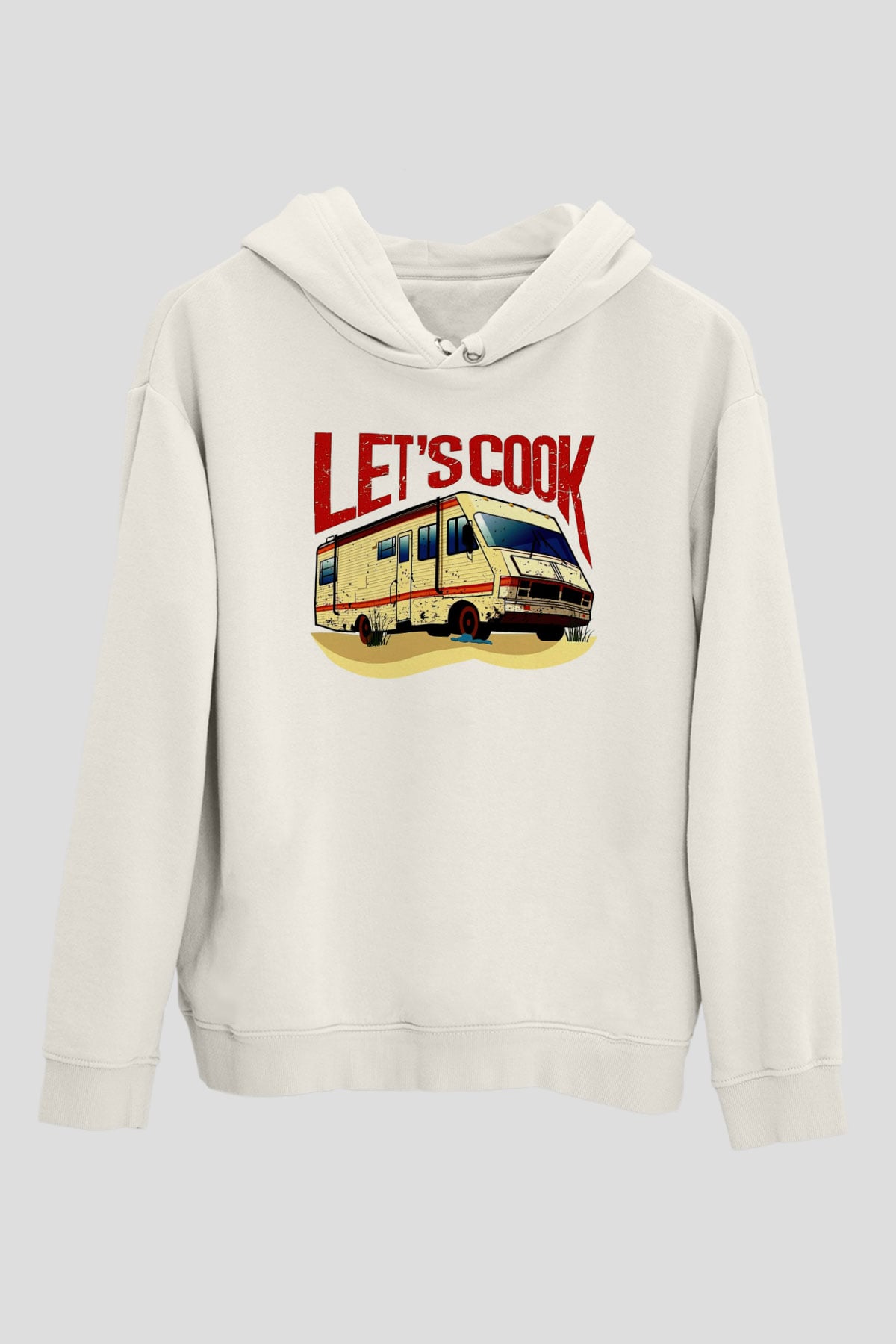 Breaking Bad Heisenberg Beyaz Unisex Hoodie