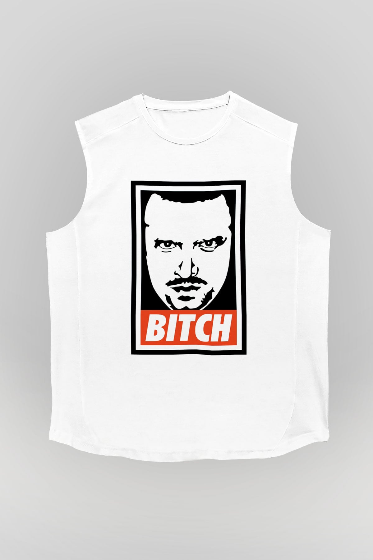 Breaking Bad Heisenberg Beyaz Unisex Kolsuz Tişört