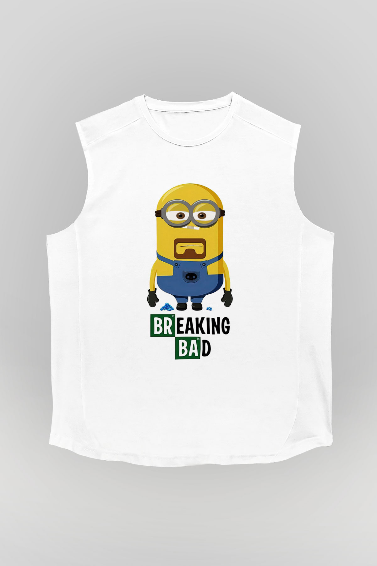 Breaking Bad Heisenberg Beyaz Unisex Kolsuz Tişört