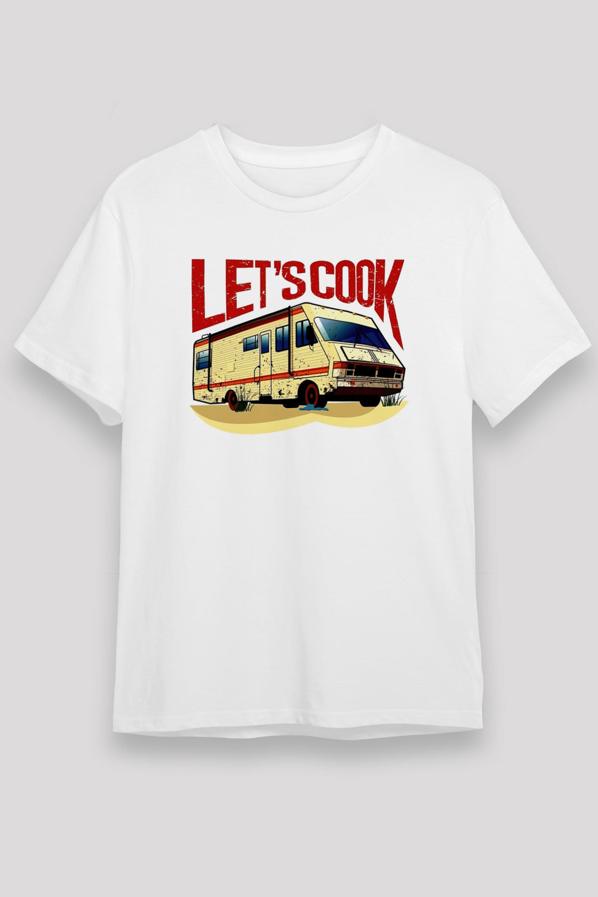 Breaking Bad Heisenberg Beyaz Unisex Tişört T-Shirt