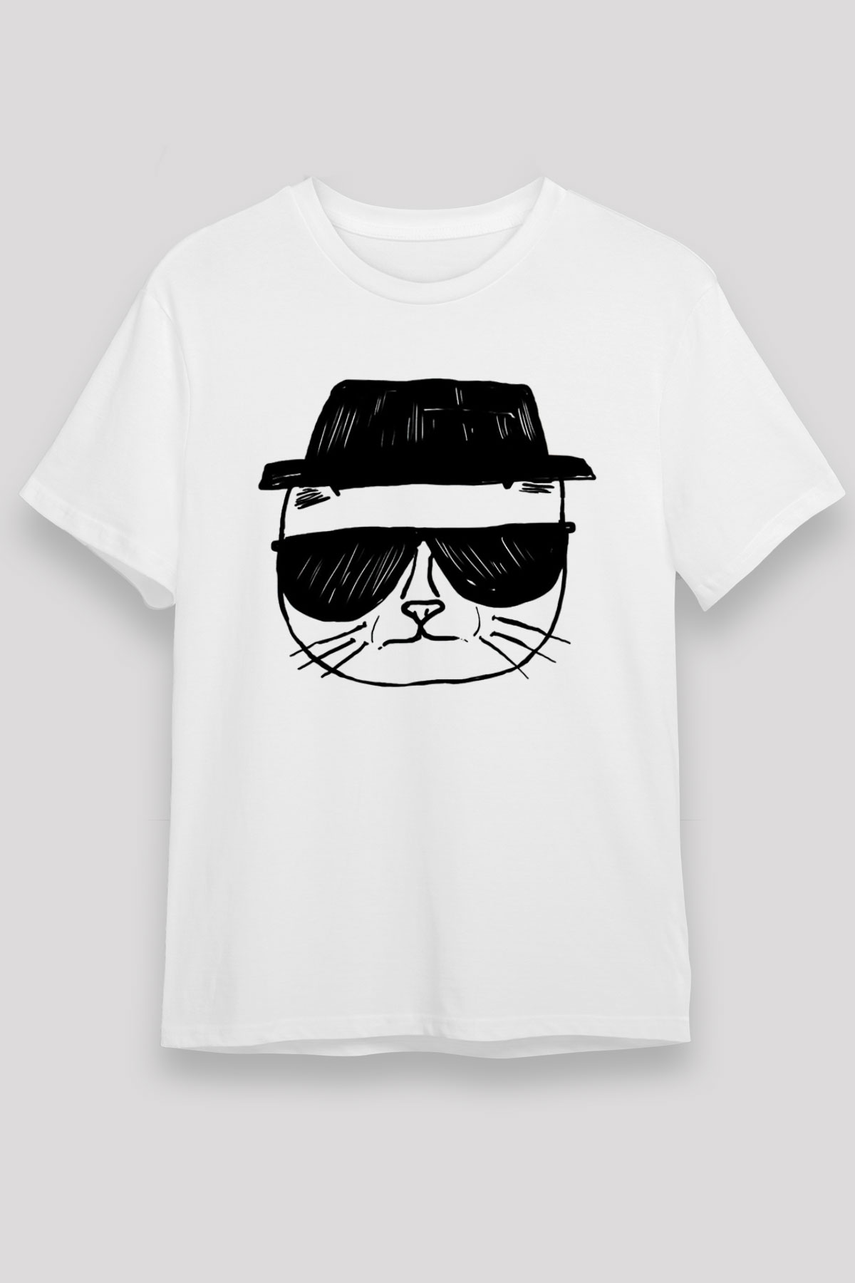 Breaking Bad Heisenberg Beyaz Unisex Tişört T-Shirt
