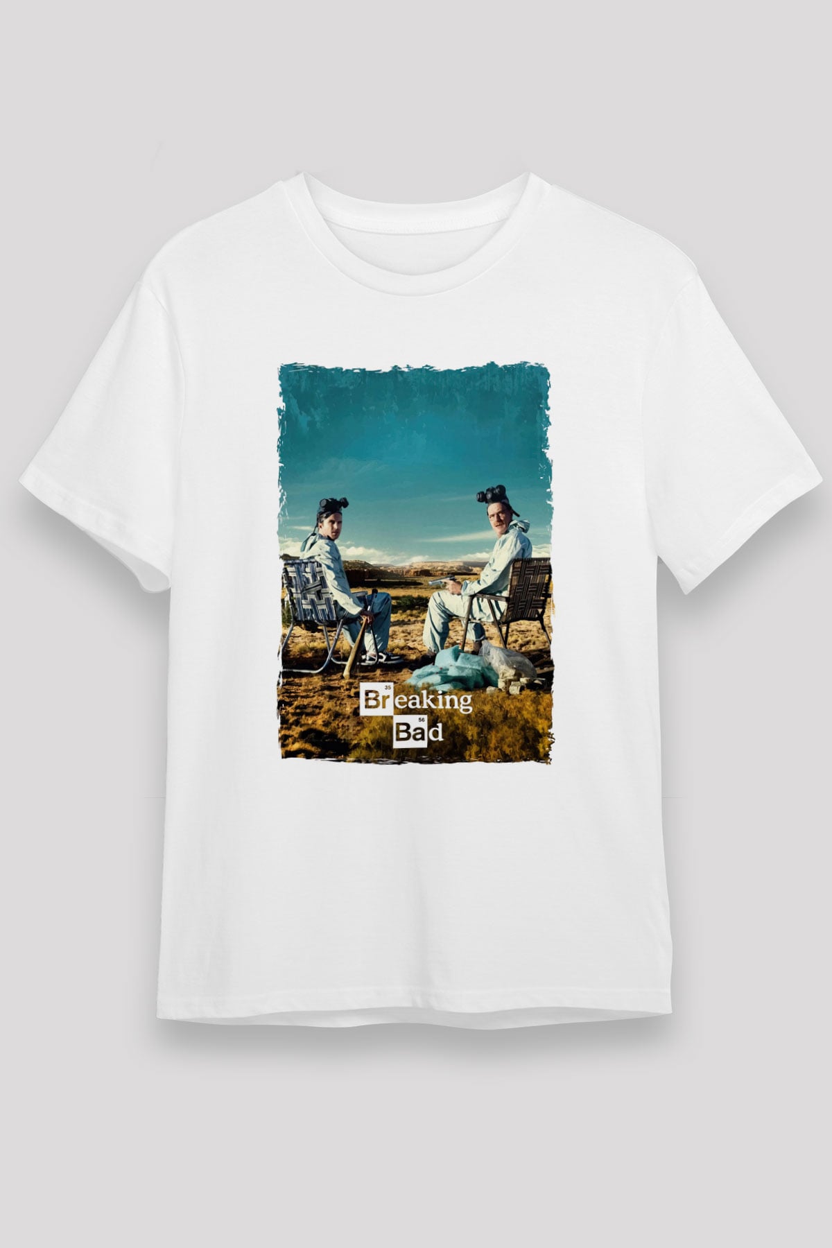 Breaking Bad Heisenberg Beyaz Unisex Tişört T-Shirt