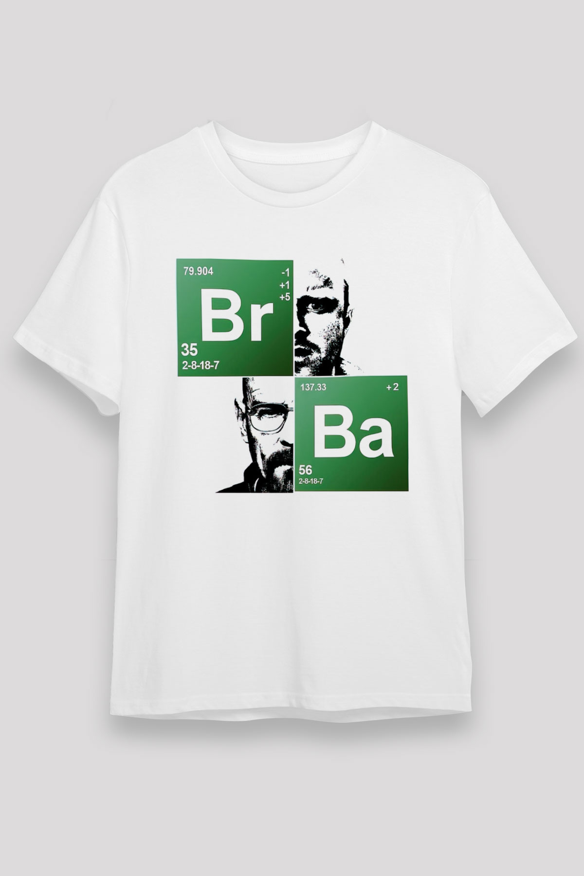Breaking Bad Heisenberg Beyaz Unisex Tişört T-Shirt
