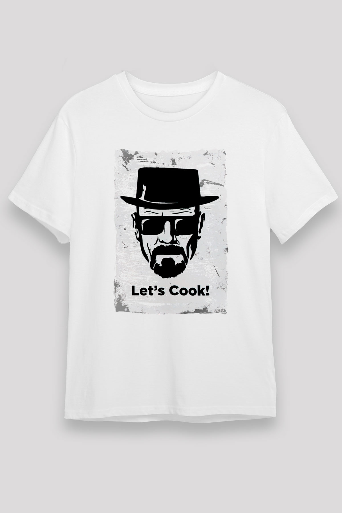 Breaking Bad Heisenberg Beyaz Unisex Tişört T-Shirt