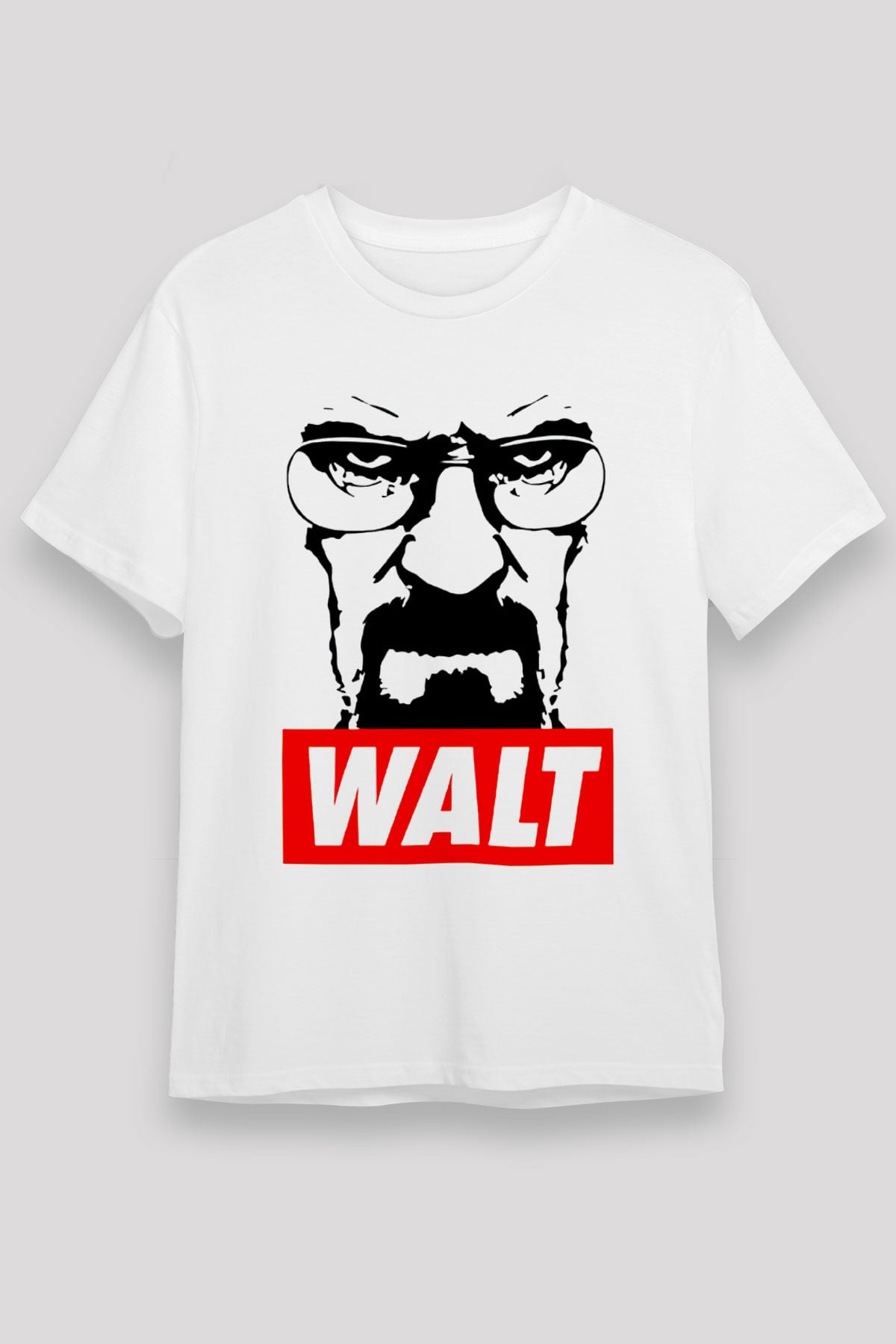 Breaking Bad Heisenberg Beyaz Unisex Tişört T-Shirt