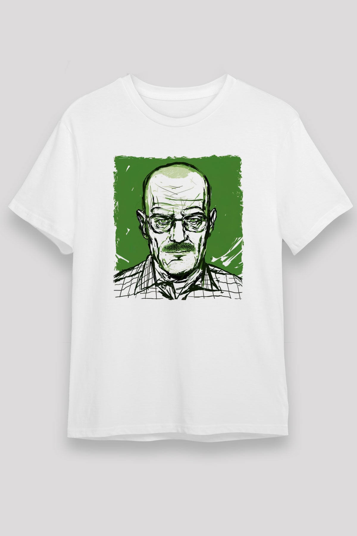 Breaking Bad Heisenberg Hail To The King Beyaz Unisex Tişört T-Shirt