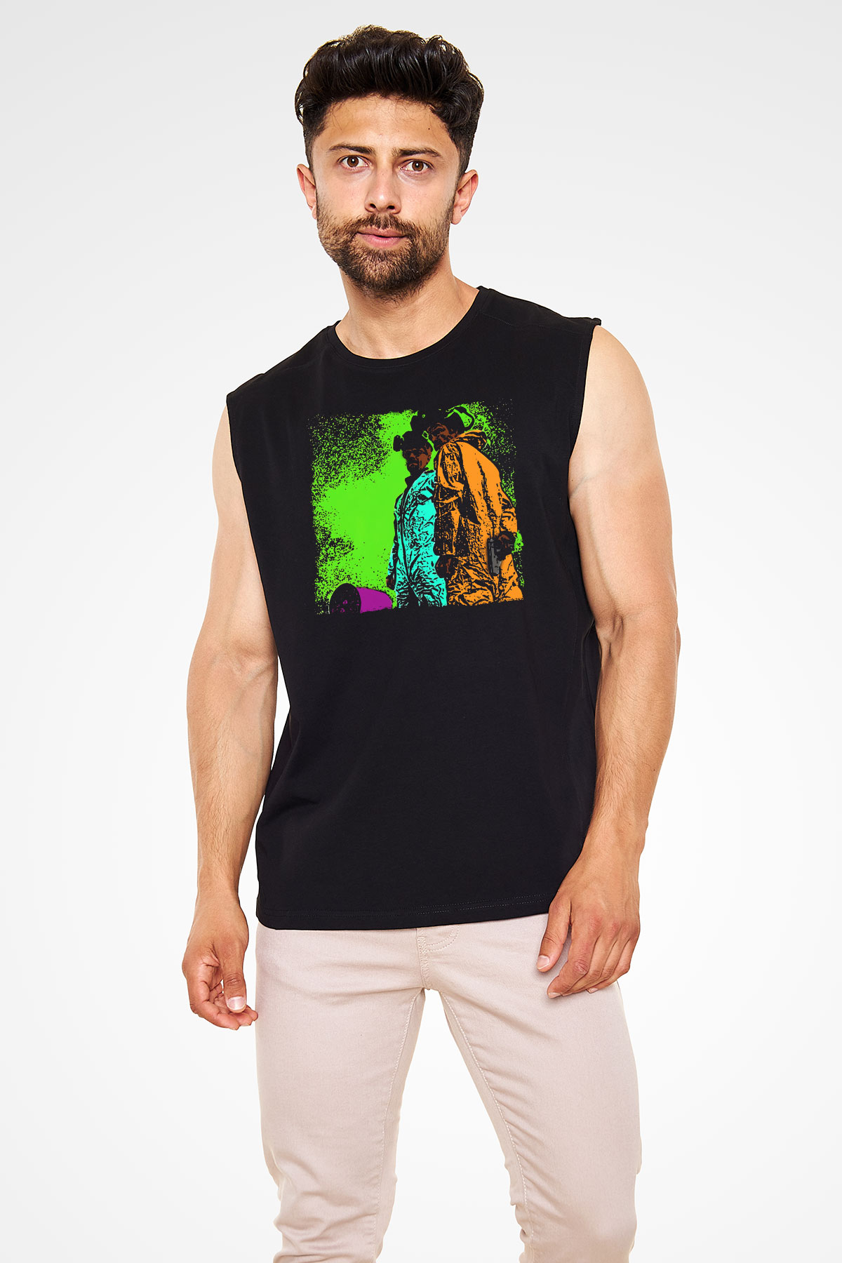 Breaking Bad Heisenberg Mr. White Siyah Unisex Kolsuz Tişört