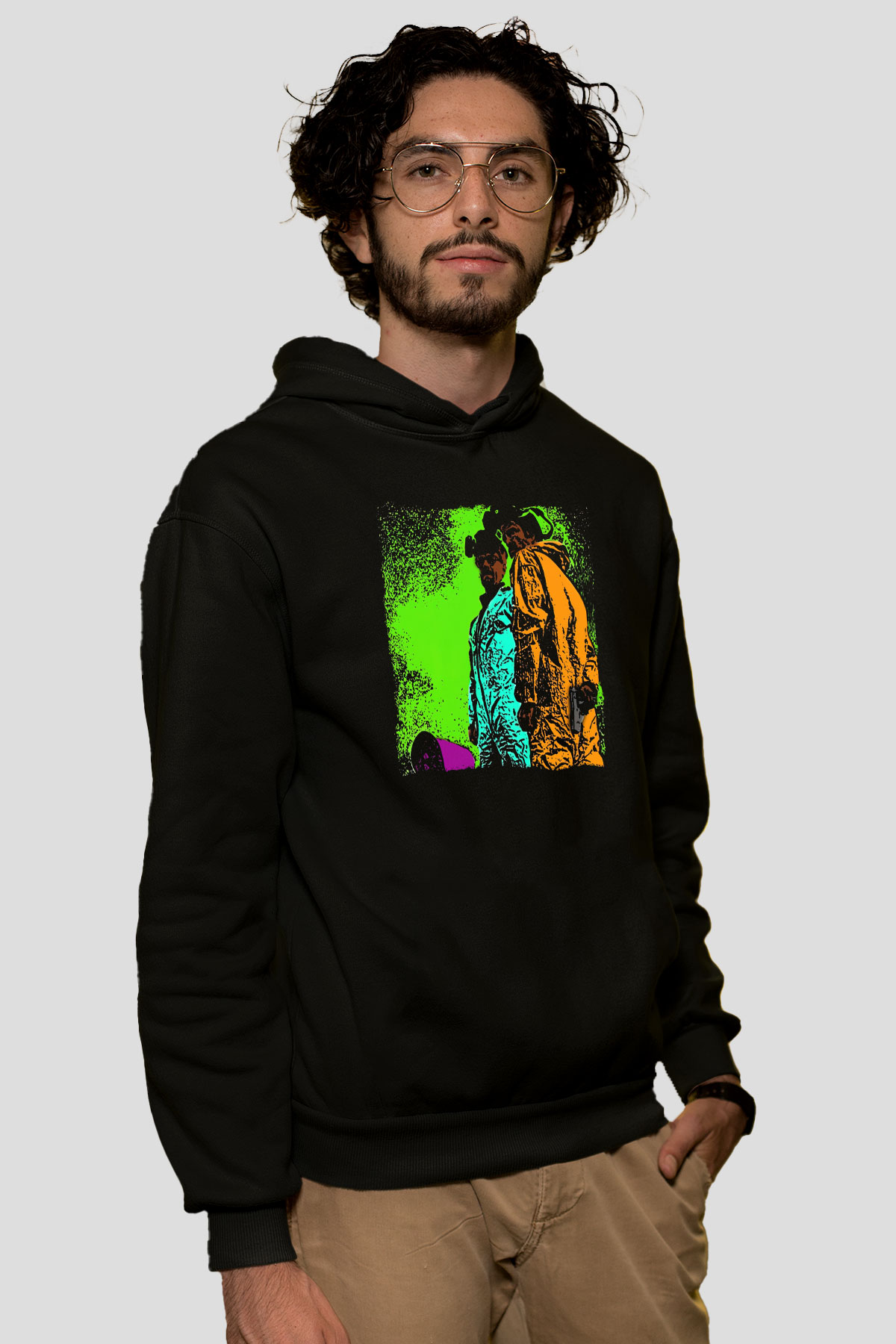 Breaking Bad Heisenberg Mr. White Siyah Unisex Hoodie