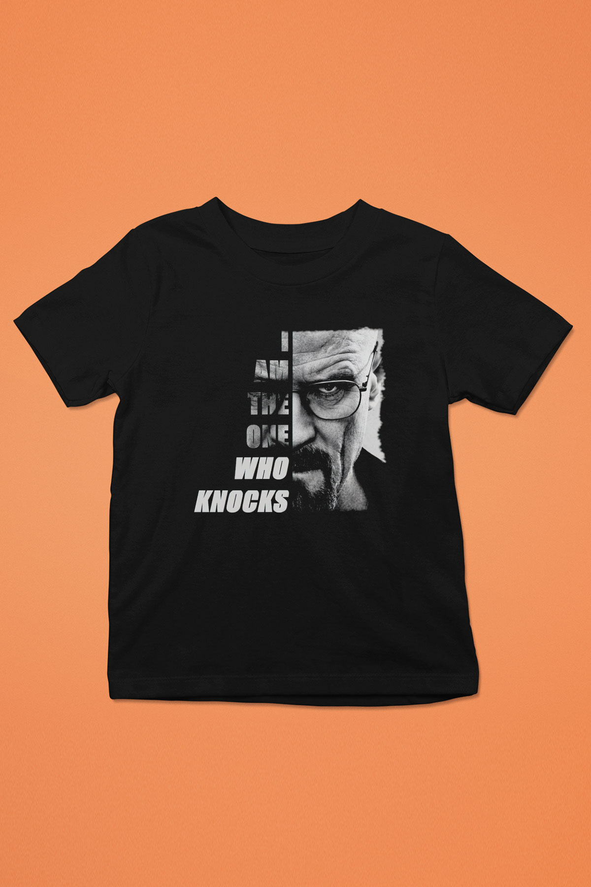Breaking Bad Heisenberg Siyah Unisex Çocuk Tişört