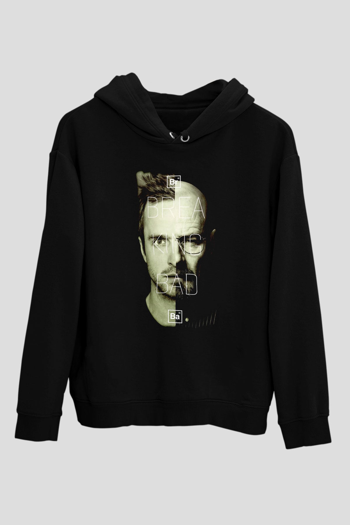 Breaking Bad Heisenberg Siyah Unisex Hoodie