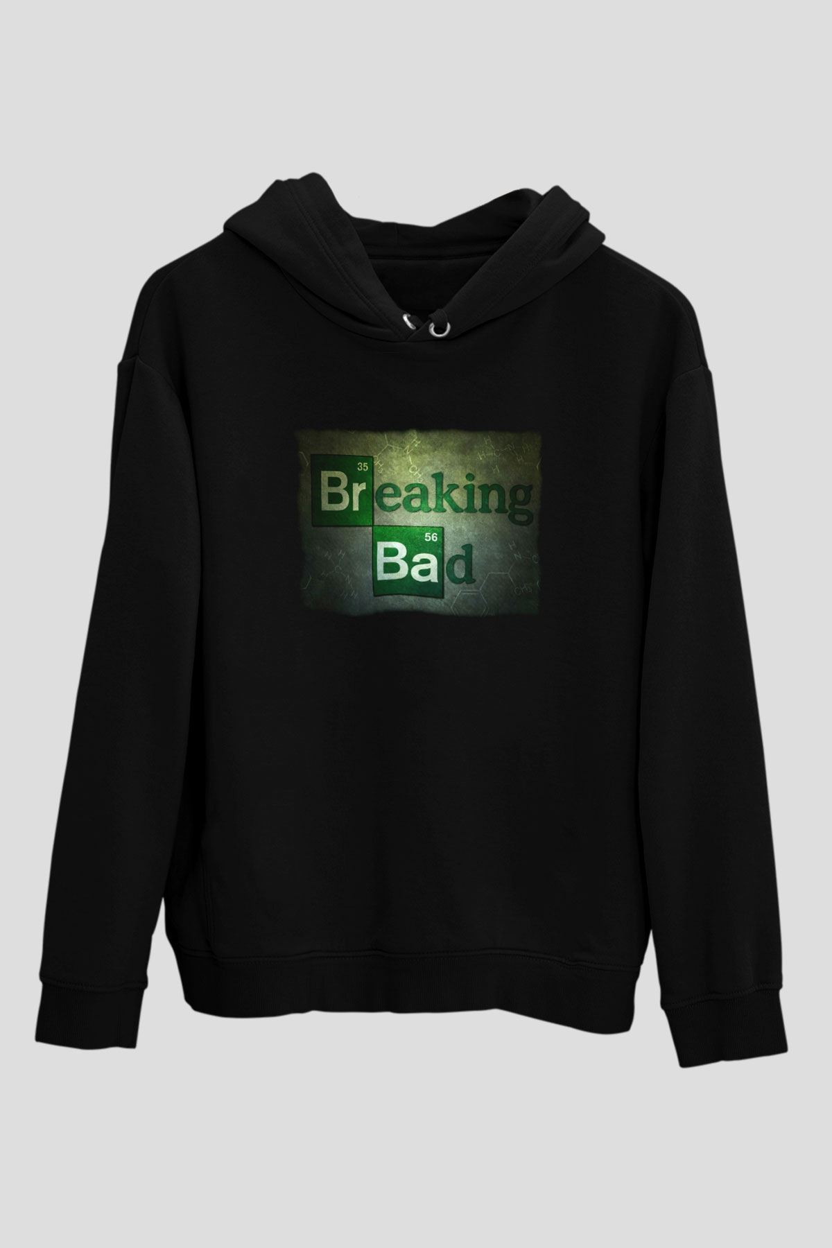 Breaking Bad Heisenberg Siyah Unisex Hoodie