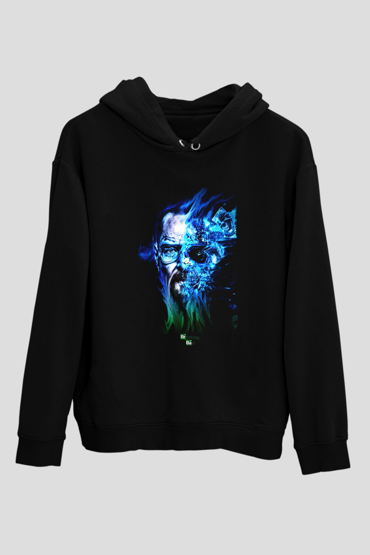 Breaking Bad Heisenberg Siyah Unisex Hoodie