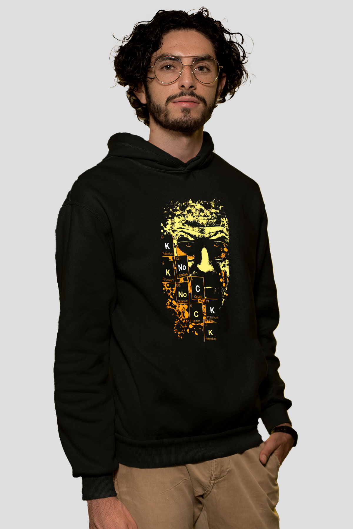 Breaking Bad Heisenberg Siyah Unisex Hoodie