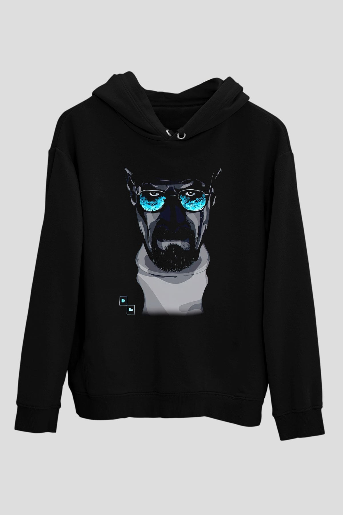 Breaking Bad Heisenberg Siyah Unisex Hoodie