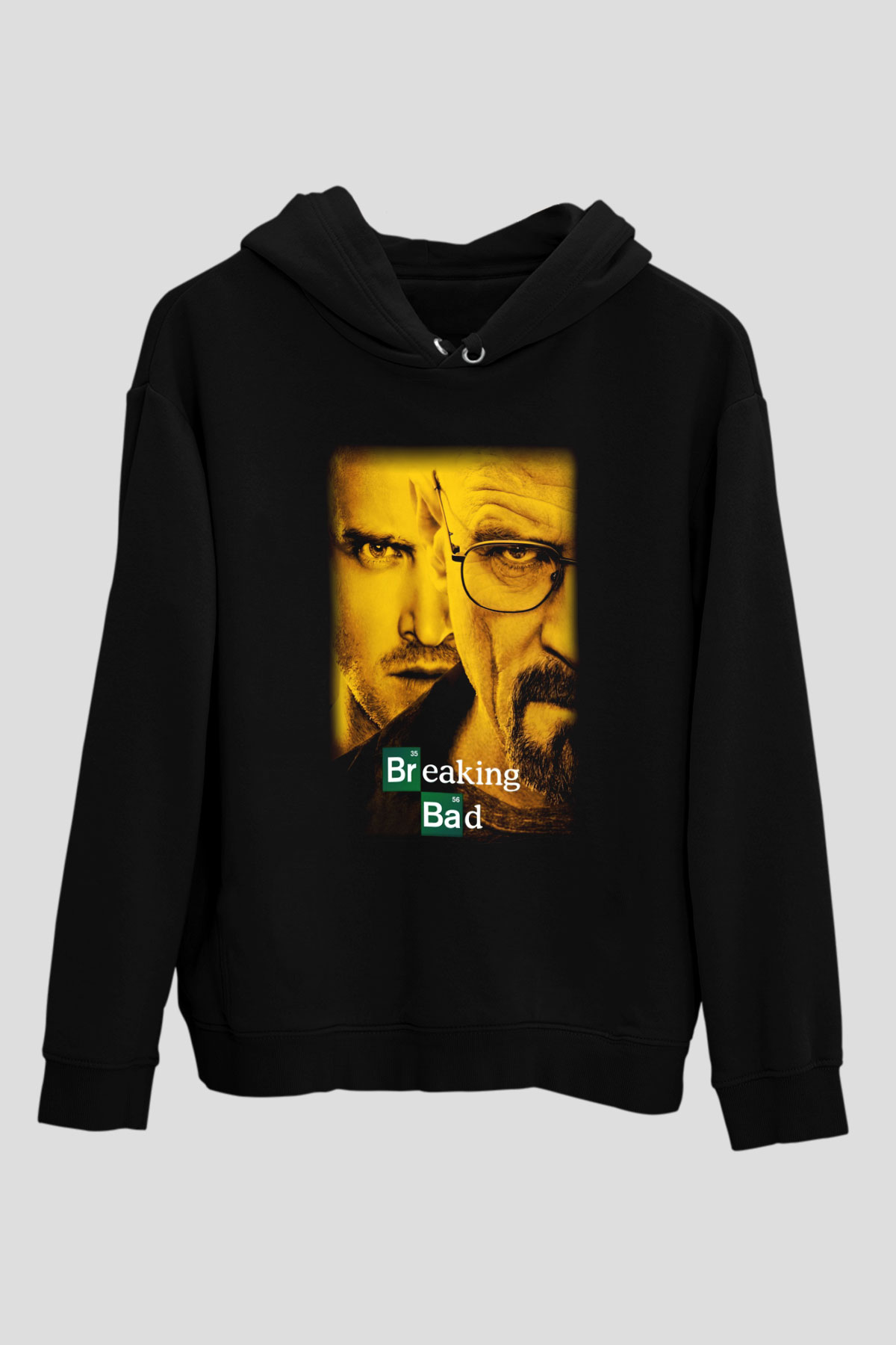 Breaking Bad Heisenberg Siyah Unisex Hoodie