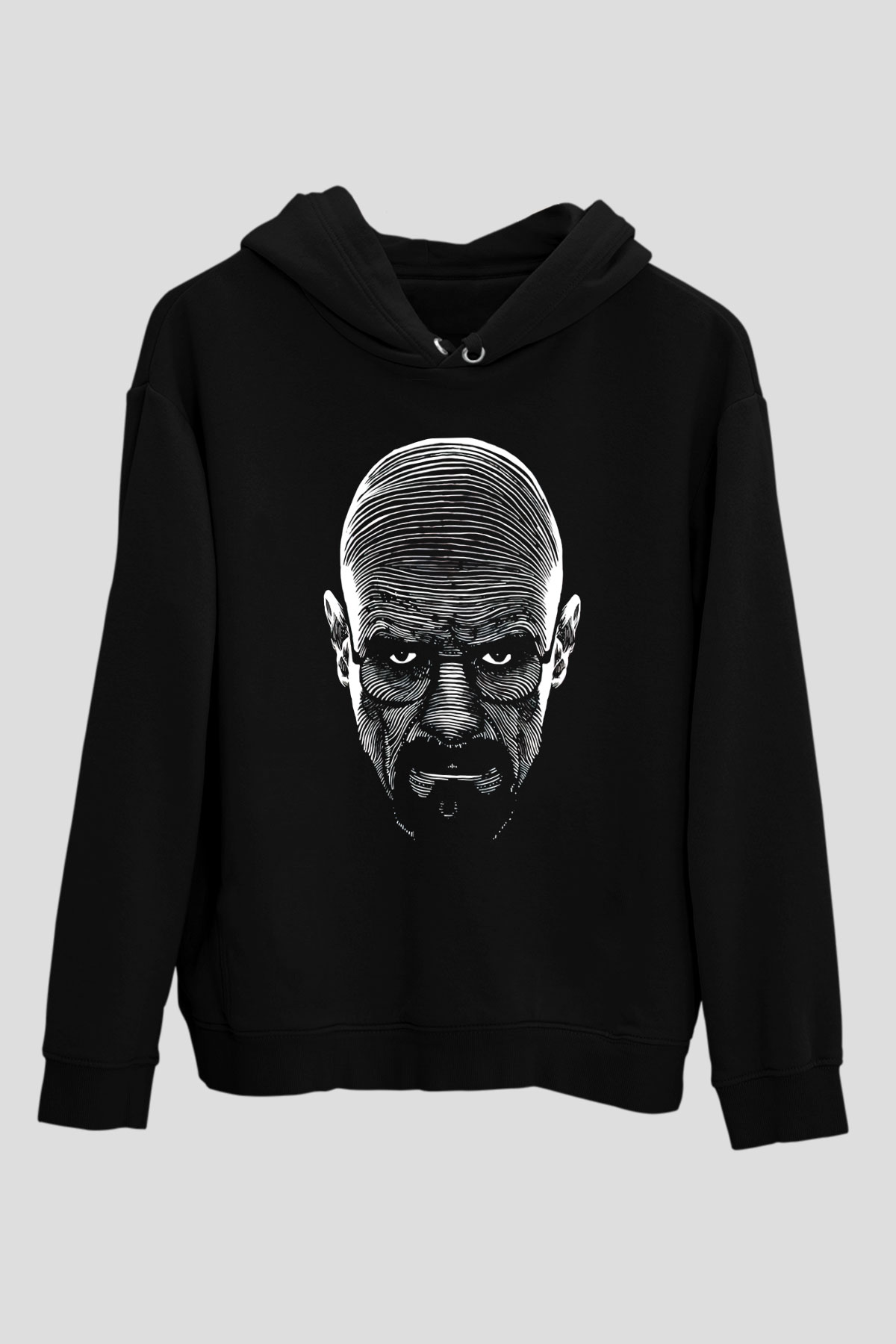Breaking Bad Heisenberg Siyah Unisex Hoodie