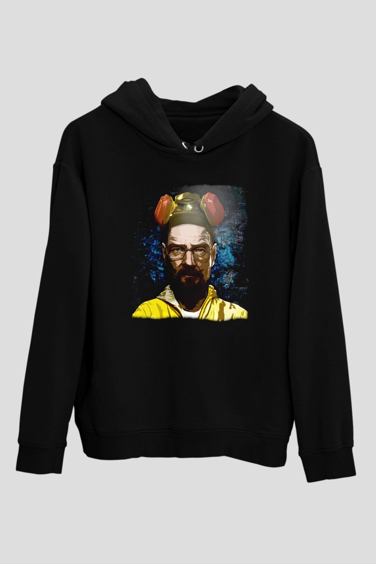 Breaking Bad Heisenberg Siyah Unisex Hoodie