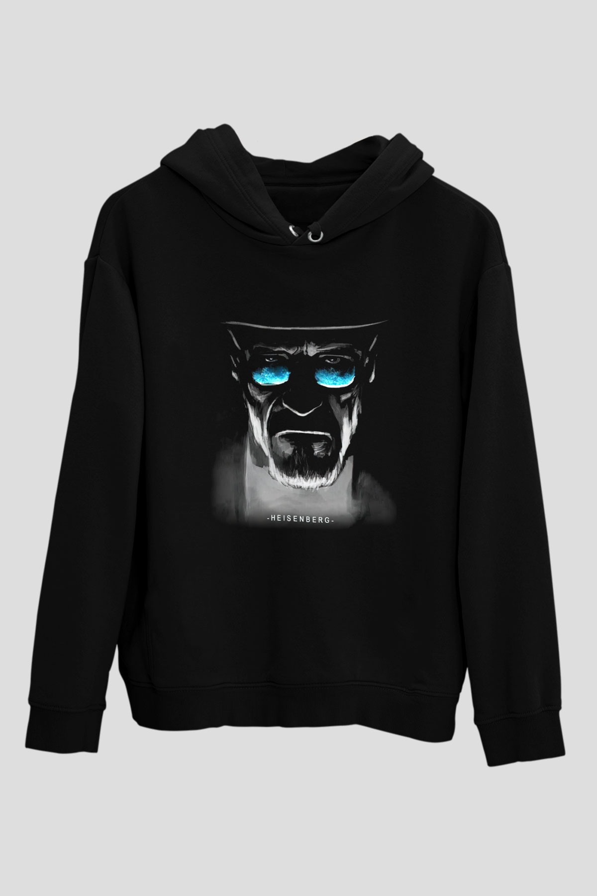 Breaking Bad Heisenberg Siyah Unisex Hoodie