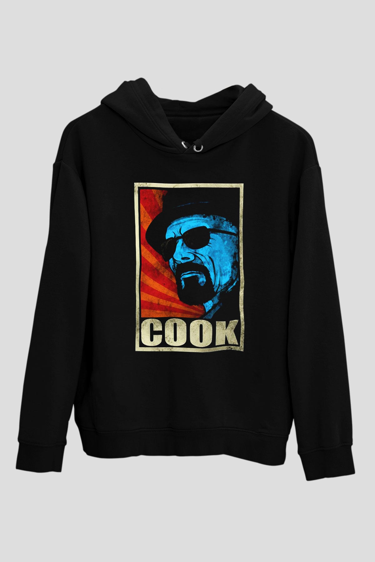 Breaking Bad Heisenberg Siyah Unisex Hoodie