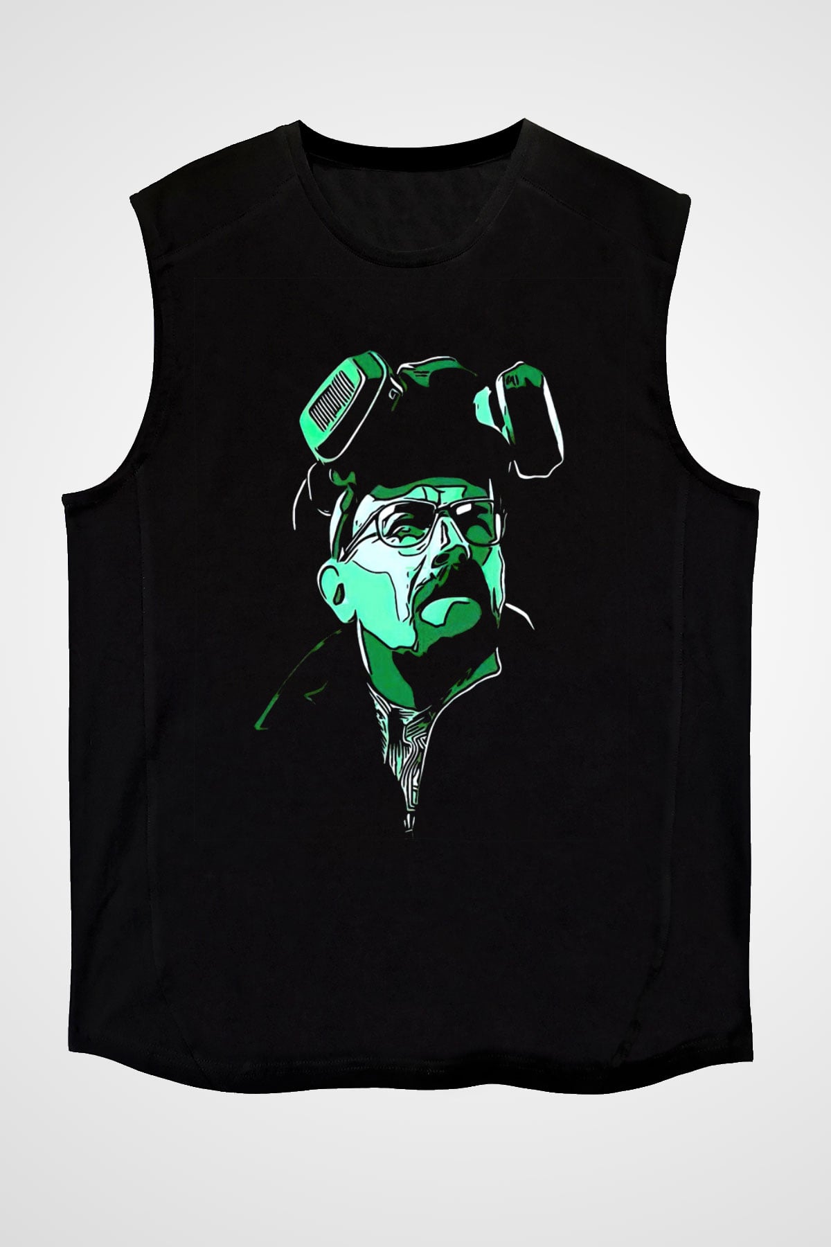 Breaking Bad Heisenberg Siyah Unisex Kolsuz Tişört