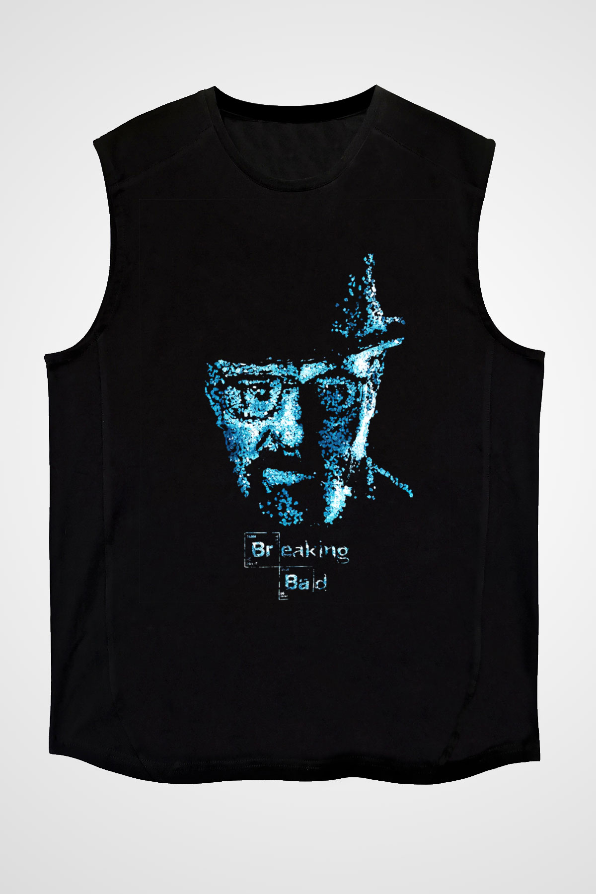 Breaking Bad Heisenberg Siyah Unisex Kolsuz Tişört