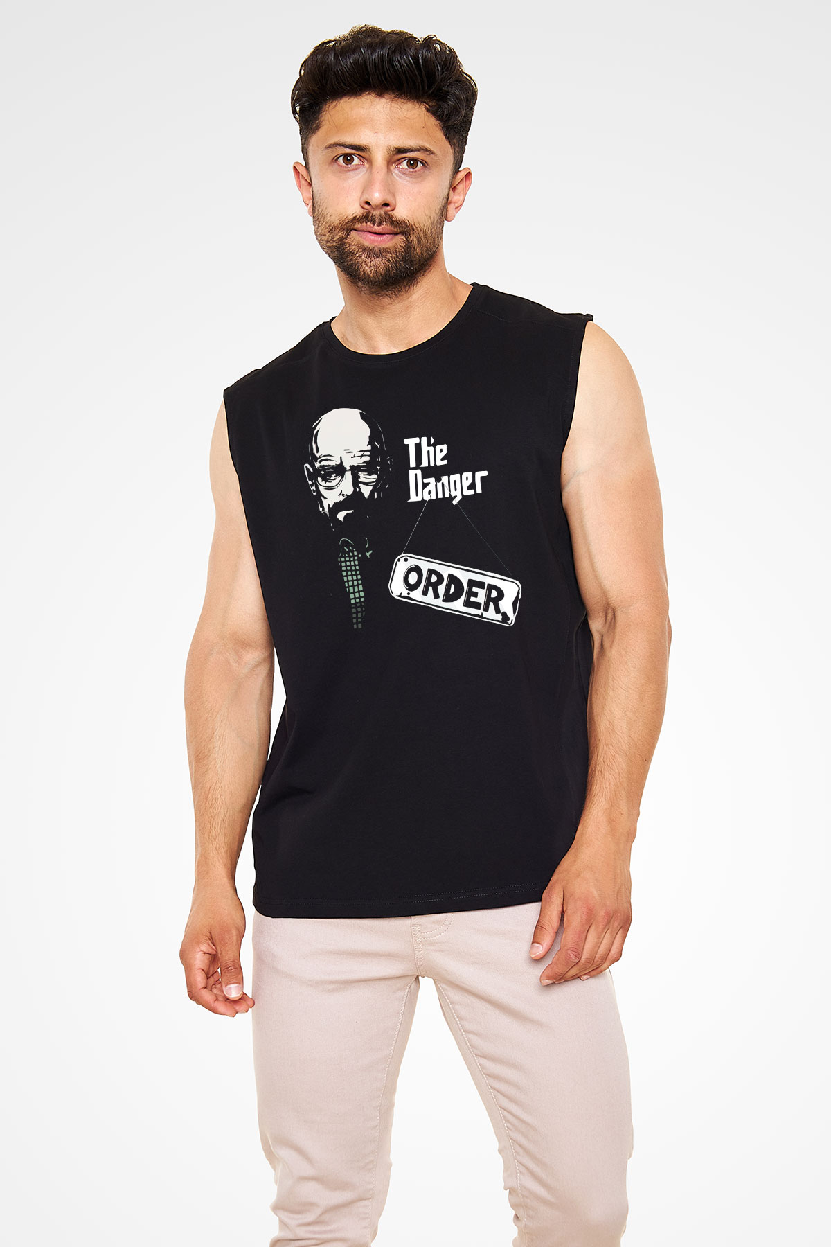 Breaking Bad Heisenberg Siyah Unisex Kolsuz Tişört