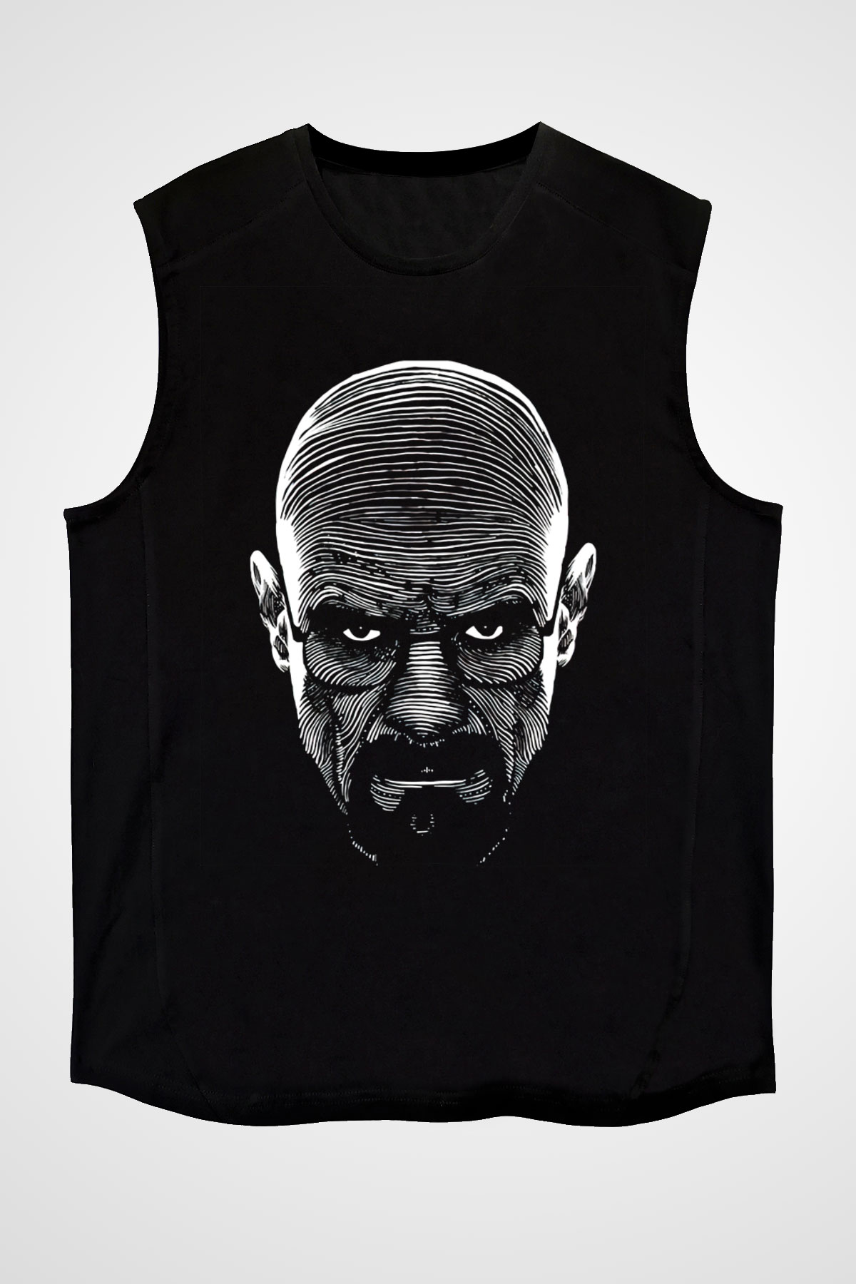 Breaking Bad Heisenberg Siyah Unisex Kolsuz Tişört
